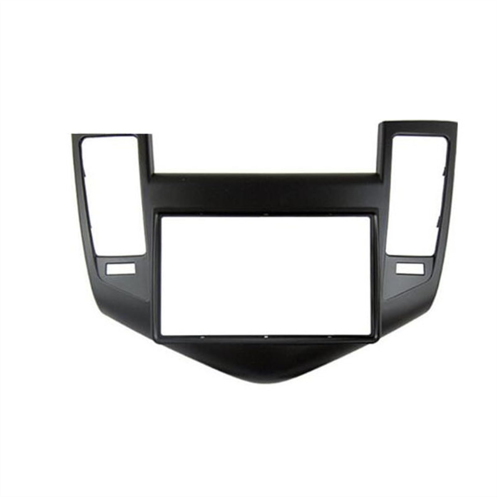 Pexorin 2-Din-Radioblende, for Chevrolet, for Cruze, 2013, Stereo-Panel, Armaturenbrett-Montagesatz, Adapter, Zierrahmen, Blende, DVD-Frontplatte Fahrzeug-Armaturenbrett(Black) von Pexorin