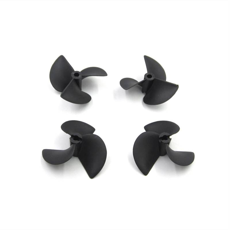 Pexorin 2 Paar Benzin 3-Blatt CW CCW Propeller for DIY RC Boote Dual Moto D32/35/36/52/55mm Nylon Propeller 3mm/4mm/4,8mm Pitch Requisiten Ferngesteuerter Bootspropeller(D32 x 3mm) von Pexorin