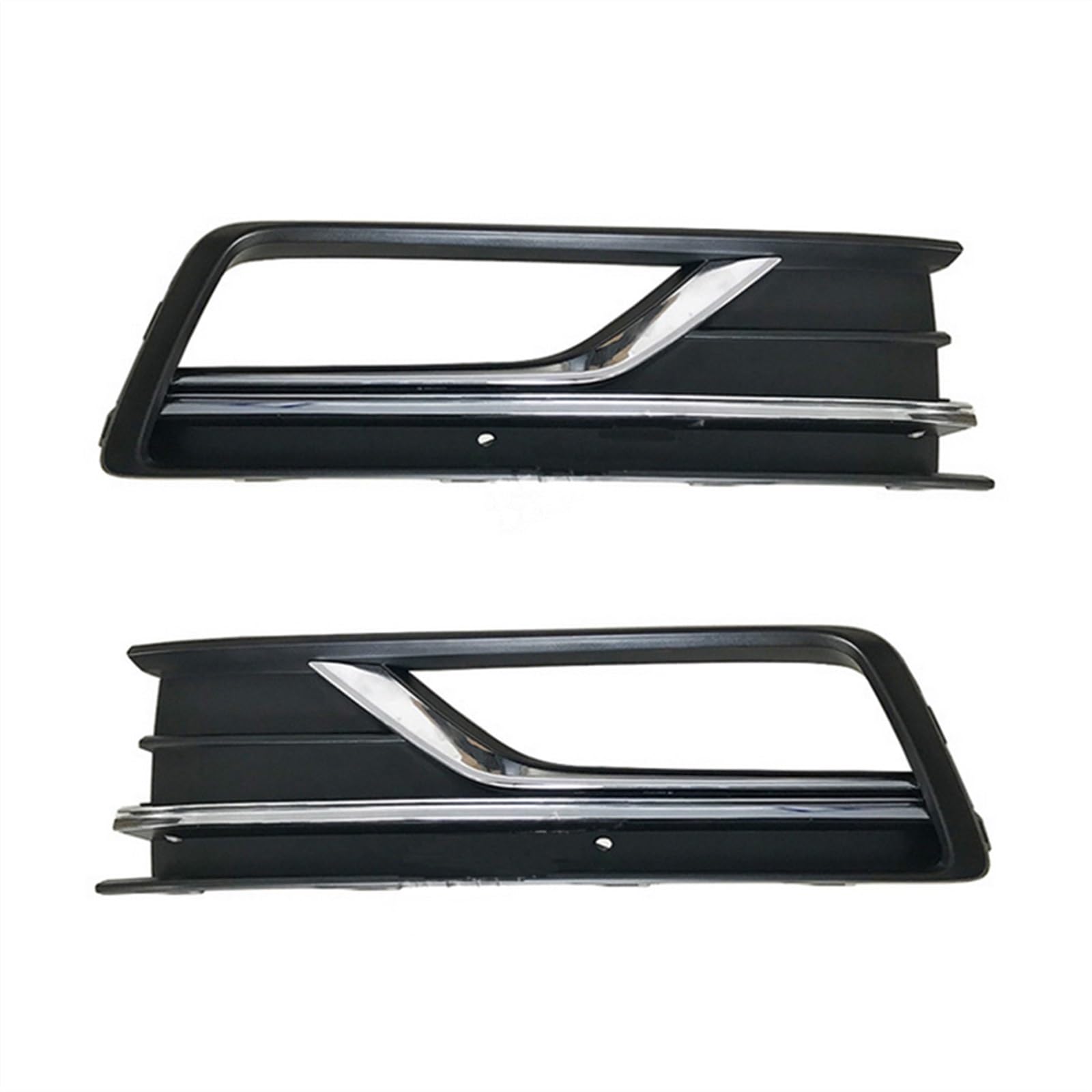 Pexorin 2 Stück Auto links rechts vorne Stoßstange Nebelscheinwerfer Kühlergrill Grillabdeckung, for VW, for Passat, NMS 2016 2017 2018 56D853665C 56D853666C Austausch der Nebelscheinwerfergitterabdec von Pexorin