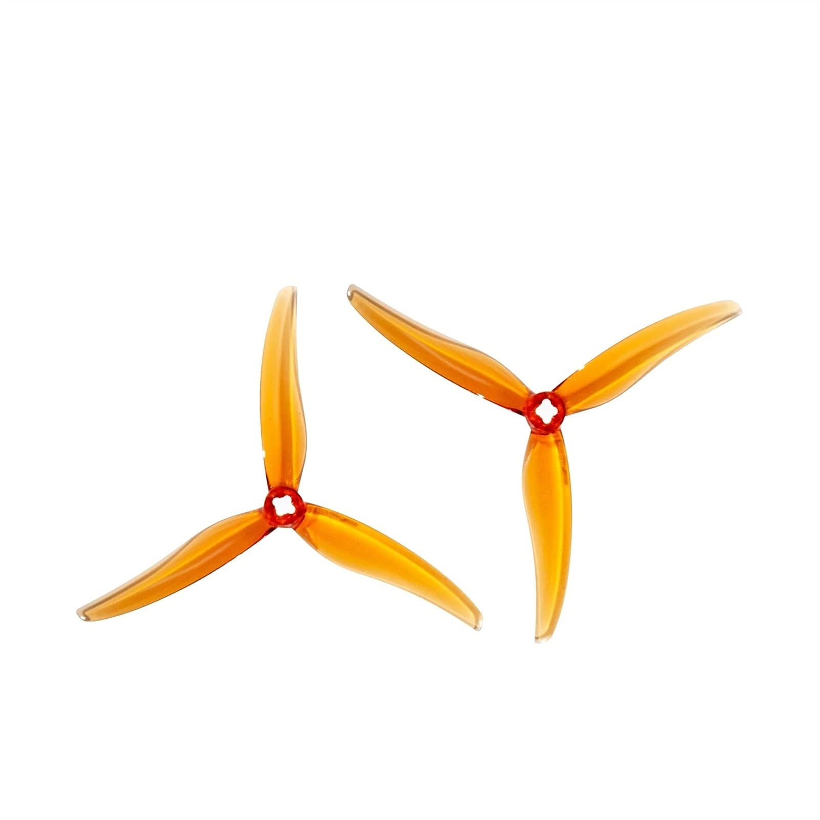 Pexorin 24 Stück/12 Paar SL 5130 Propeller 5 Zoll 3-Blatt-Freestyle-PC-Requisiten, for Big Thrust FPV Multirotor-Teile RC-Drohne Propellerpropeller(Orange) von Pexorin