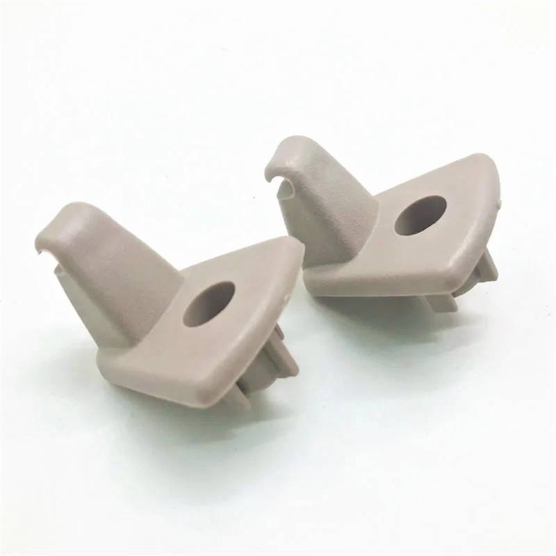 Pexorin 2PCS Sonnenblende Ersatzclip, for Chrysler, 300 300C, for Dodge, Charger Magnum New Beige Sonnenblendenverlängerung für Fahrzeuge von Pexorin