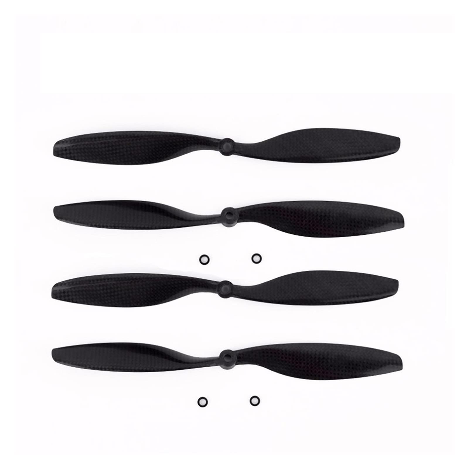 Pexorin 4 stücke 10x4,5 1045 Carbon Fiber Propeller Klinge CW CCW Requisiten DIY RC Drone Ersatzteile Klinge Flügel Fans Multi-Copter F450 F550 Propellerpropeller von Pexorin