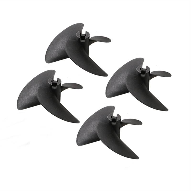 Pexorin 4 stücke Marine Nylon 3 Klinge Propeller Props Paddel for RC Modell Boot Montage Durchmesser 36/47/52/55/57mm Mit 4mm Welle Loch Ferngesteuerter Bootspropeller(4pcs 4x52mm) von Pexorin