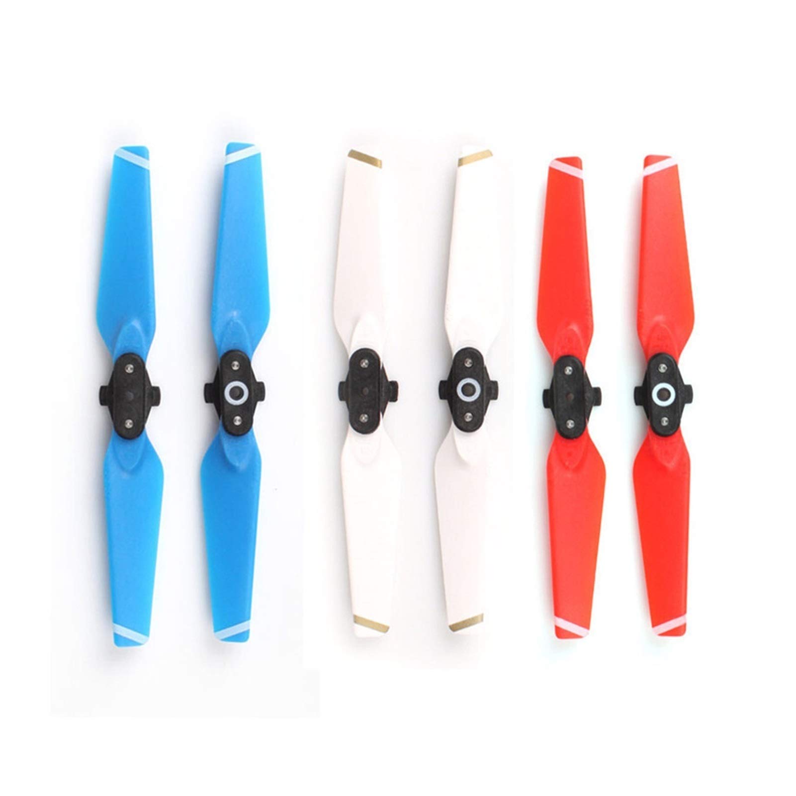 Pexorin 4730F Propeller Schnellverschluss Faltbare Propeller 4730, for DJI, Spark Propellerpropeller(Bundle 2,Blue) von Pexorin