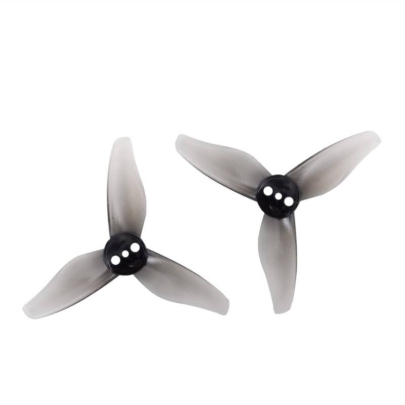 Pexorin 4Pairs 2X2.3X3 3-Blatt-Zahnstocher-Propeller RC FPV Racing Freestyle 2 Zoll Zahnstocher Drohnen 1mm 1,5mm Propellerpropeller(4Pairs 1.5mm Gray) von Pexorin