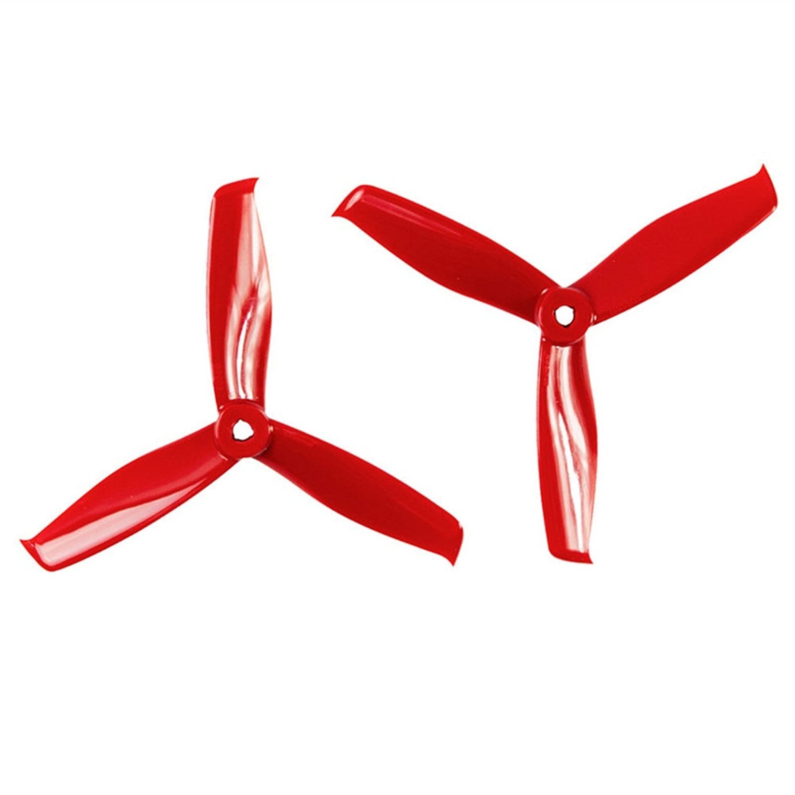 Pexorin 5X5,5X3 3-Blatt-PC-Propeller, for RC FPV Racing Freestyle 5-Zoll-Drohnen Propellerpropeller(4Pairs Red) von Pexorin