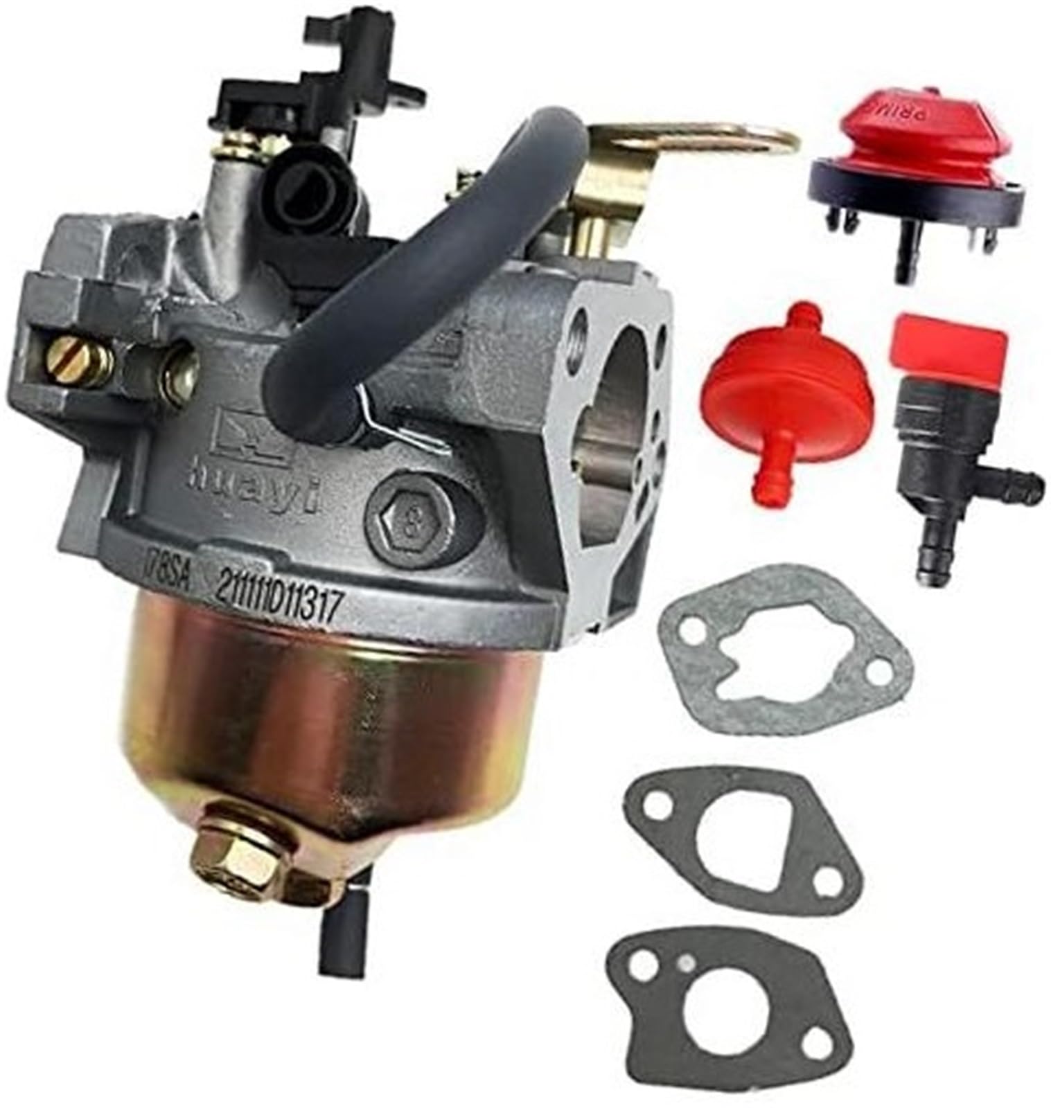 Pexorin 951-14024A Vergaser, for Troy-Bilt, Storm 2840 Storm 2890 Vortex 2490 31AH64Q4 31AH64Q4711 31AH64Q4766 31AH74P4766 31AH54P4766 31AH54Q6711 Schneefräse Schneepflugvergaser von Pexorin