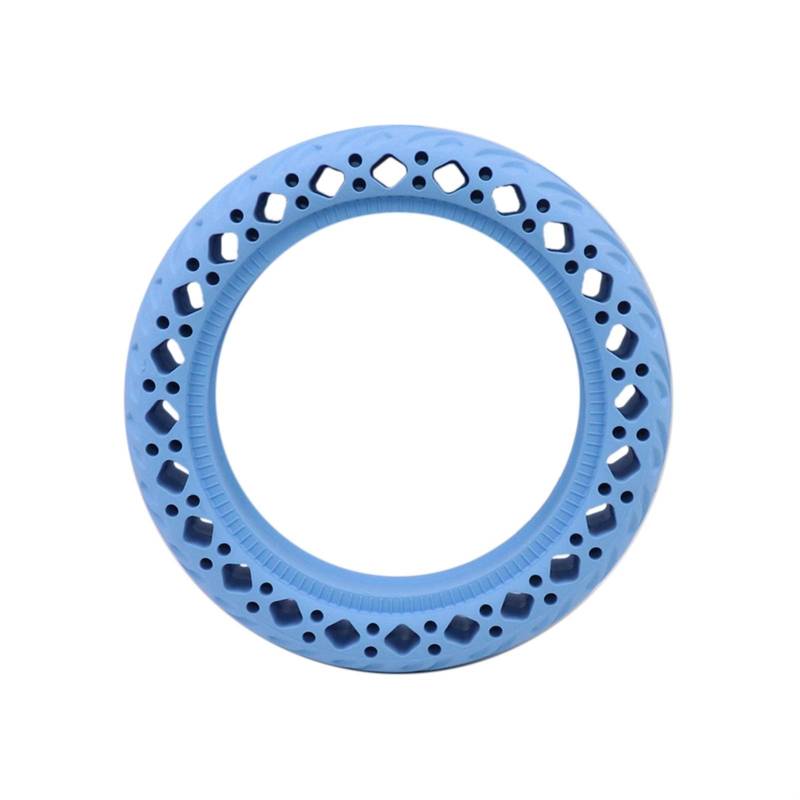 Pexorin Aktualisierter Elektroroller-Reifen, explosionssicherer Reifen, schlauchloser, hohler, massiver grüner Reifen, for Xiaomi, Mijia Pro M365 Roller-Ersatzreifen(1pcs Blue) von Pexorin