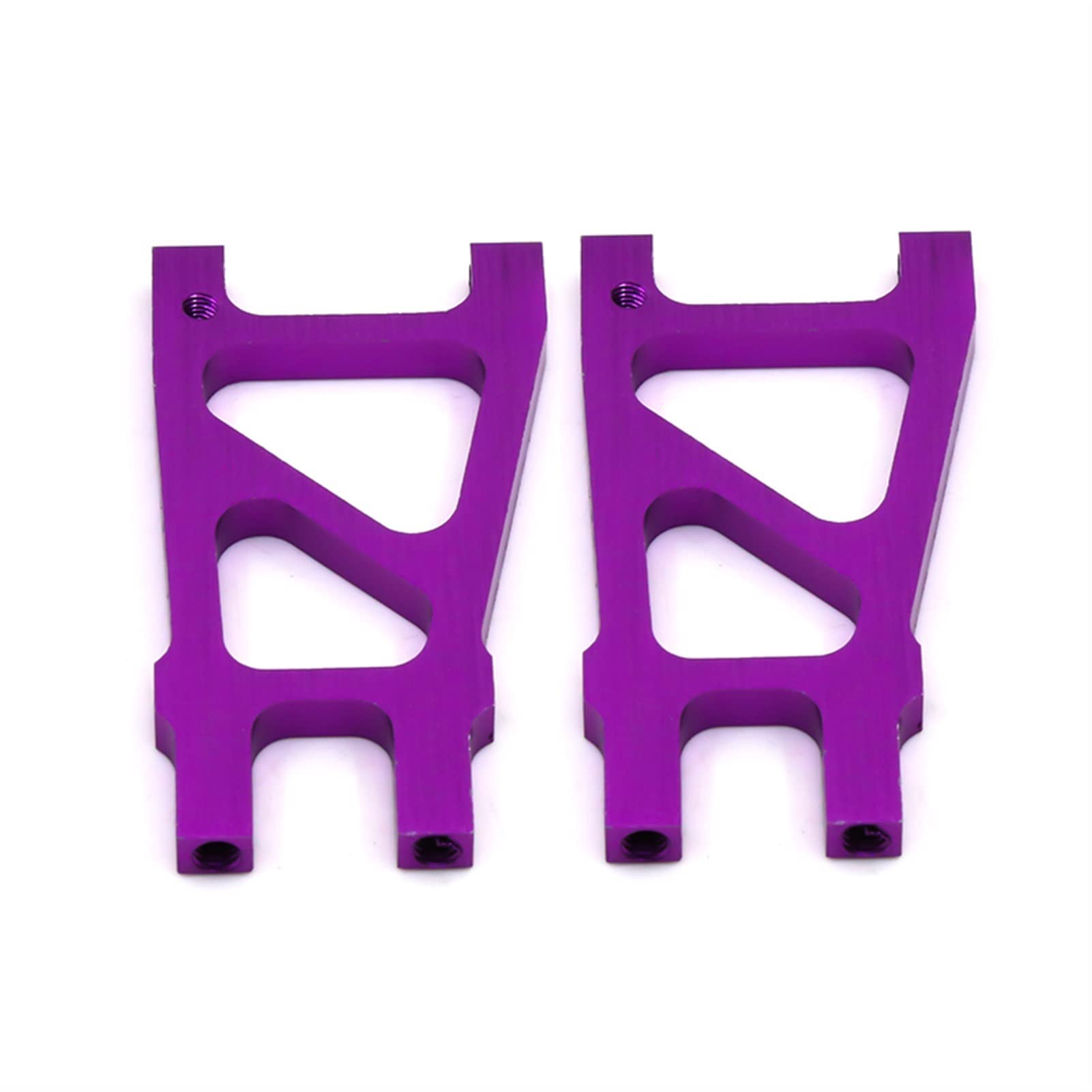 Pexorin Aluminium Aolly Metall hinterer unterer Aufhängungsarm, for HSP 188021 08050 1/10 94188 Ferngesteuerter Auto-Stoßdämpfer(Purple) von Pexorin