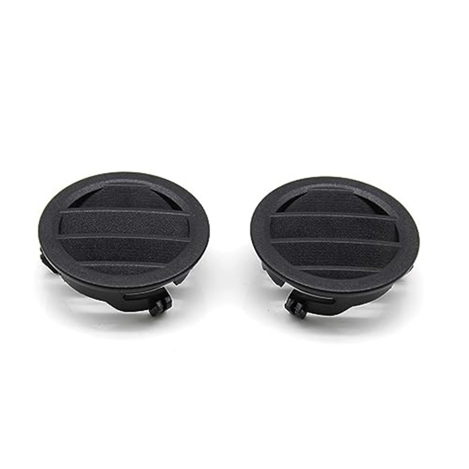 Pexorin Armaturenbrett links rechts Klimaanlagenabdeckung hinten AC-Entlüftungsgitter-Auslassblende, for Benz, C-Klasse W204 C200 C230 C260 C300 2007–2011 Auto-Klimaanlagengitter(BLACK Small ac vent 2 von Pexorin