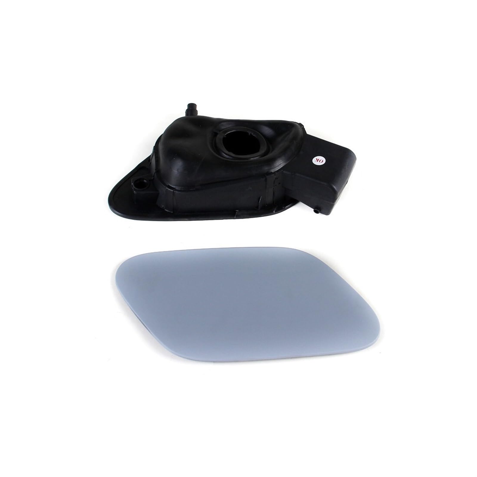 Pexorin Außengrundierung, Kraftstofftank-Einfülltür-Deckelabdeckung, for VW, for Golf GTI MK7 2013–2020, 5G0809857 5G0 809 909 Kraftstofftankabdeckung für Kraftfahrzeuge von Pexorin