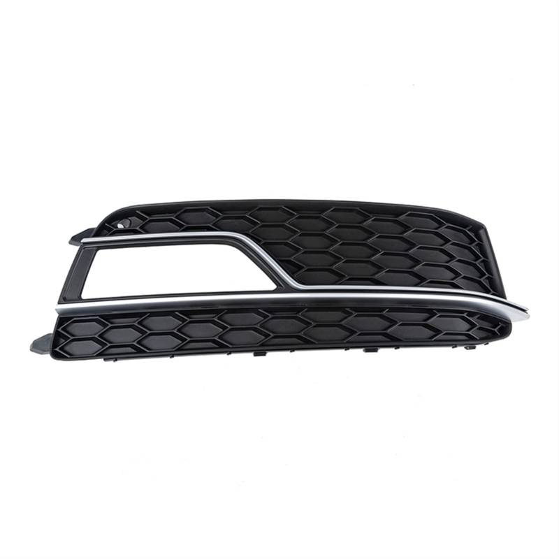 Pexorin Auto Chrome Line Frontstoßstange Auto Nebelscheinwerfer Grill Grill Lampenabdeckung, for Audi, for A5 for, for S5 2013 2014 2015 2016 2017 Außenteile Austausch der Nebelscheinwerfergitterabde von Pexorin