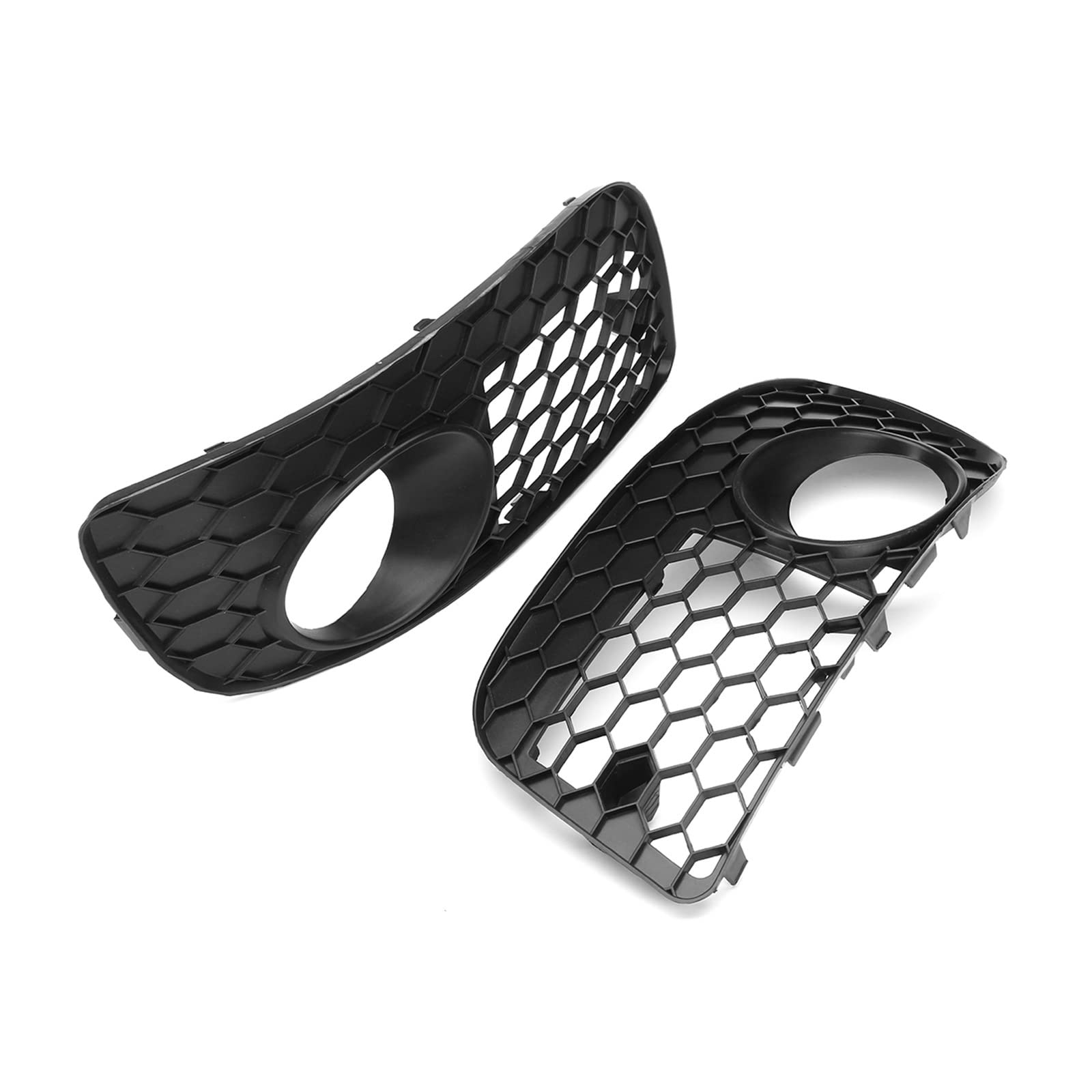 Pexorin Auto-Frontstoßstange, Nebelscheinwerfer, Lampengitter, for VW, for Jetta, for MK5 GTI GLI 2006–2009, Honeycomb HEX Nebelscheinwerfergitter Austausch der Nebelscheinwerfergitterabdeckung von Pexorin