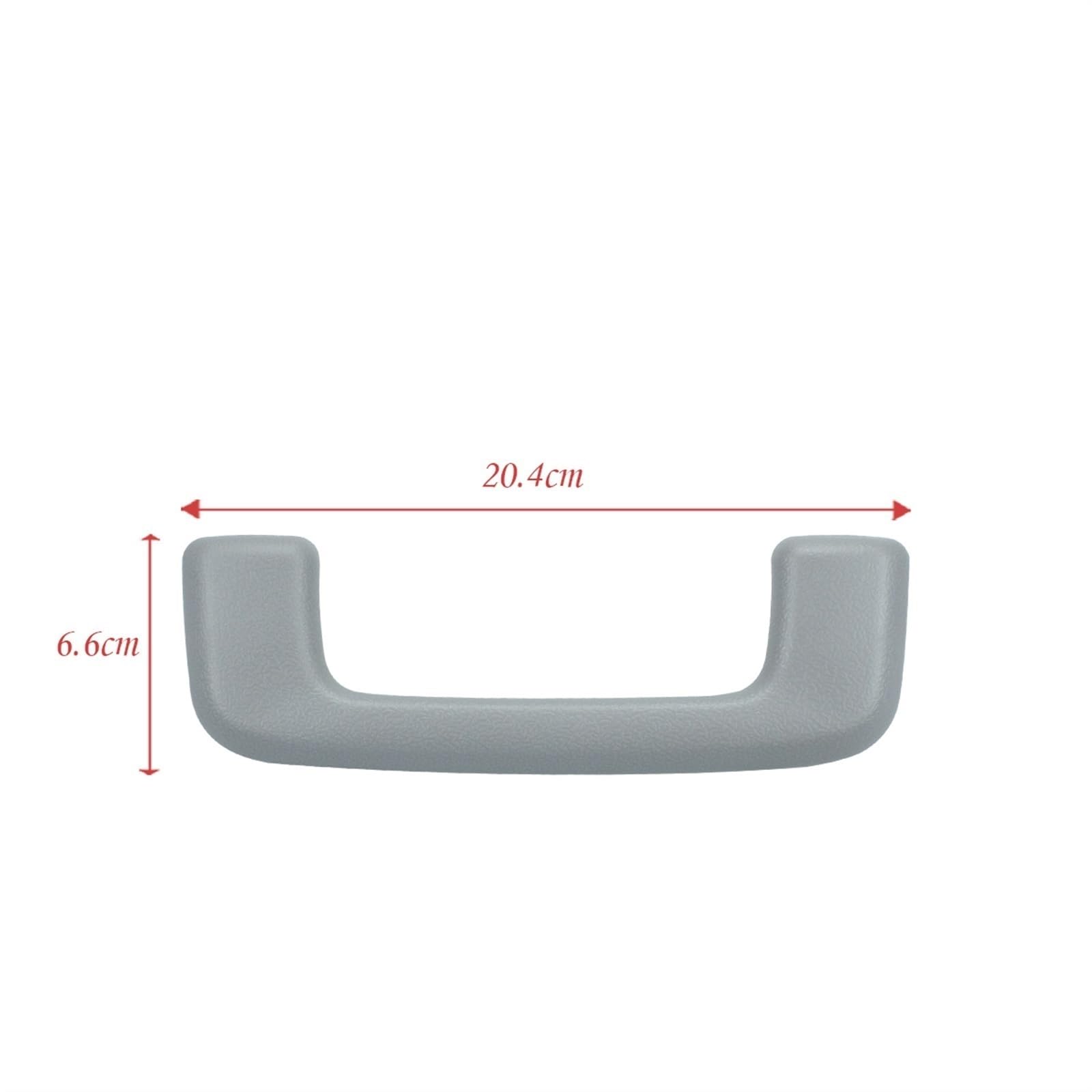 Pexorin Auto-Innendach-Sicherheitsgriff, Decken-Armlehnen-Haltegriff, Montero 2008-2015, for Mitsubishi, L200 Triton 2005-2015 Dachmontierter Haltegriff(Grey with Hook) von Pexorin