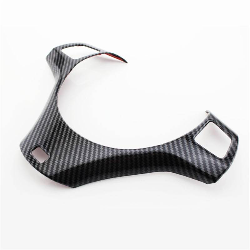 Pexorin Auto-Lenkrad-Panel-Dekorationsabdeckung, Zierleistenaufkleber, for, for 3er E87 E90 E92 E93 2005–2012 Aufkleber für Lenkradrahmen(Carbon Fiber Black) von Pexorin