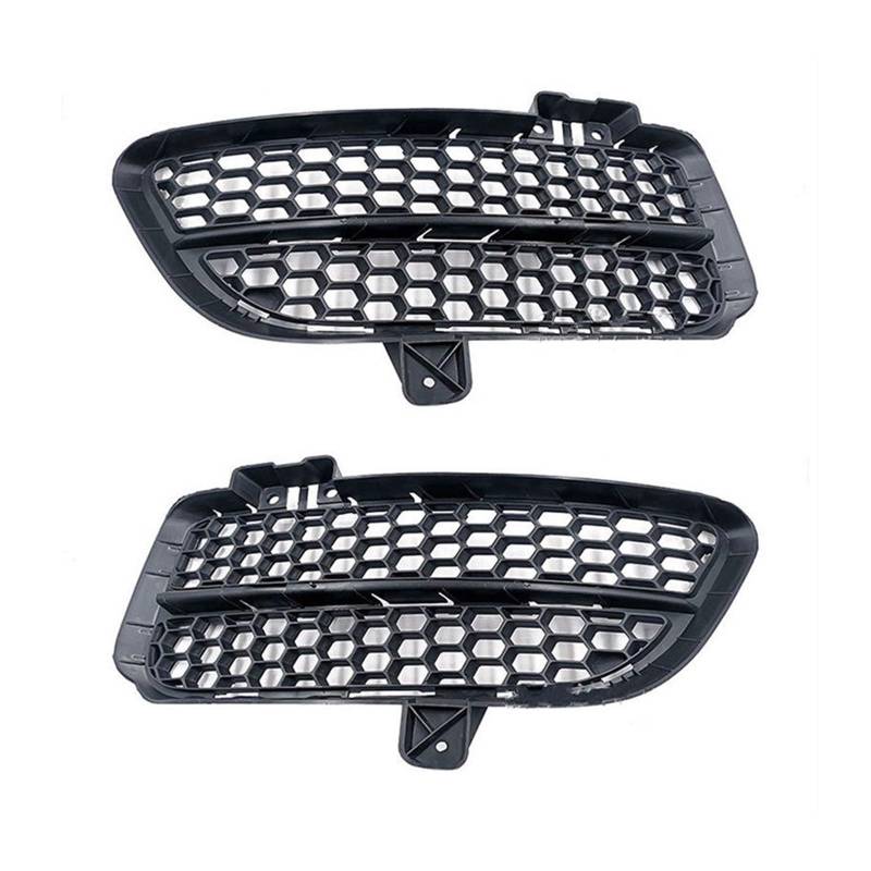 Pexorin Auto Links Rechts Vorne Stoßstange Nebel Licht Abdeckung Stoßstange Unteren Kühlergrill, for VW, for Touareg 2007 2008 2009 2010 7L6853665B 7L6853666B Austausch der Nebelscheinwerfergitterabde von Pexorin