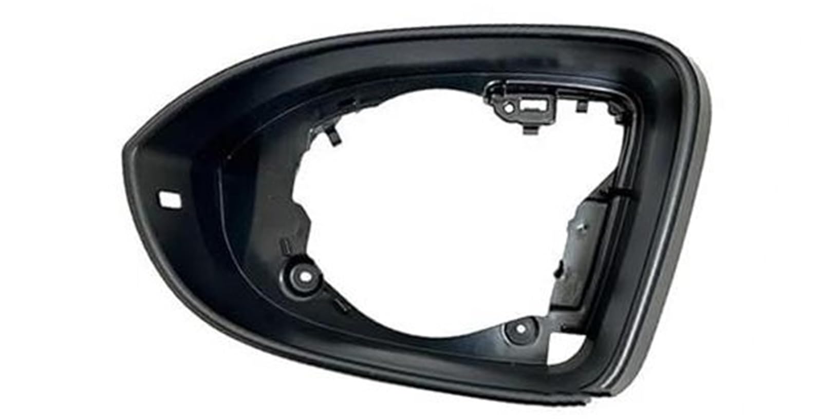 Pexorin Auto-Rückspiegelkappe, for VW, for Golf, 8 MK8 2020–2022, Auto-Seitenspiegel-Rahmenhalter, Rückspiegelschalen-Gehäuserahmen Auto-Rückspiegelhalterung(Black Left) von Pexorin