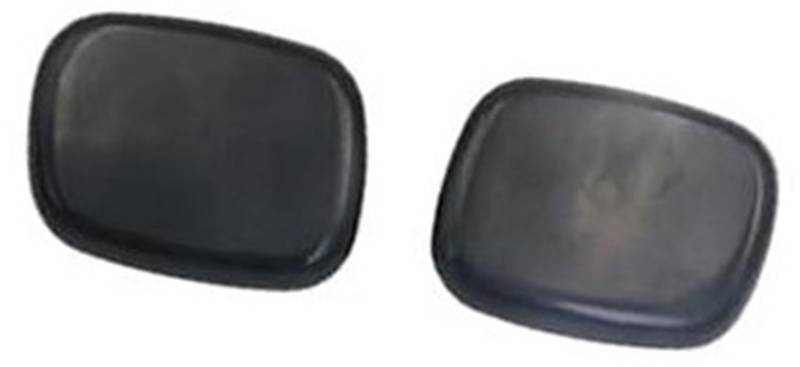 Pexorin Auto-Scheinwerferwaschanlage, Sprühdüsenabdeckung, Scheinwerferwaschanlage, Jet-Deckelkappe, for Hyundai, for Sonata LF 2014–2017 Abdeckung der Fahrzeugscheinwerferdüse(Black 2 pcs LH and RH) von Pexorin