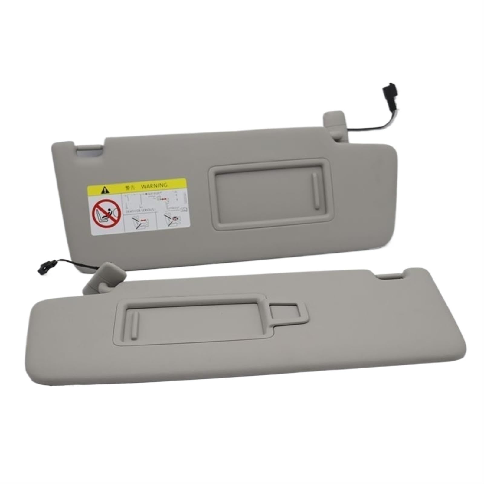 Pexorin Auto-Sonnenblende, for Lamando, for Golf 7, for Santana, for Jetta 2013–2016, mit einem Make-up-Spiegel Ersatzzubehör für Sonnenblende(A Pair) von Pexorin