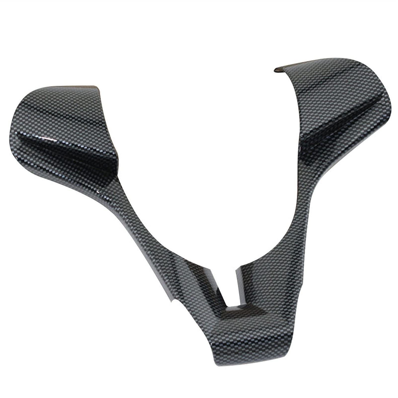 Pexorin Auto Styling ABS Lenkrad Schutz Abdeckung Trim Aufkleber, for Chevrolet, for Cruze Limousine Schrägheck 2009-2015 Teile Aufkleber für Lenkradrahmen(Carbon Fiber) von Pexorin