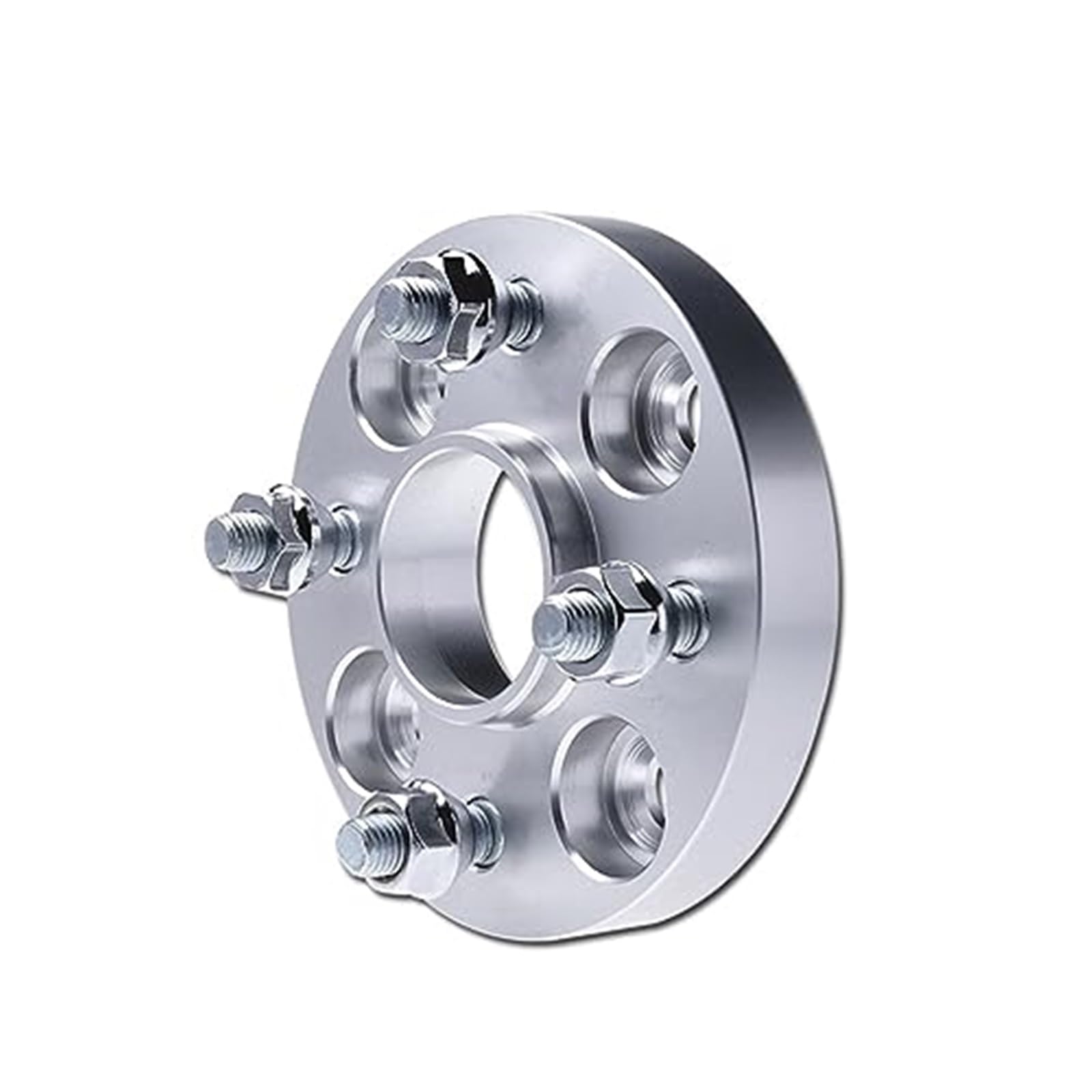 Pexorin Autoraddichtung 2 Stück (1 Paar), for Mini, Spurverbreiterung Adapter PCD 4x100 CB 56,1mm, geschmiedete Spurverbreiterungen aus Aluminiumlegierung Spurverbreiterung für Automobile(Silver) von Pexorin