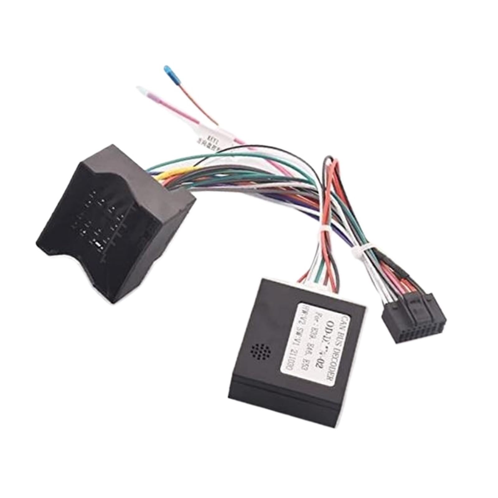 Pexorin Autoradio-Stereo-Kabelbaum-Kabel-Adapter Android 16-polig, for, E46 E87 E65 E66 E67 mit Quadlock Kfz-Antennen-Adapterkabel von Pexorin