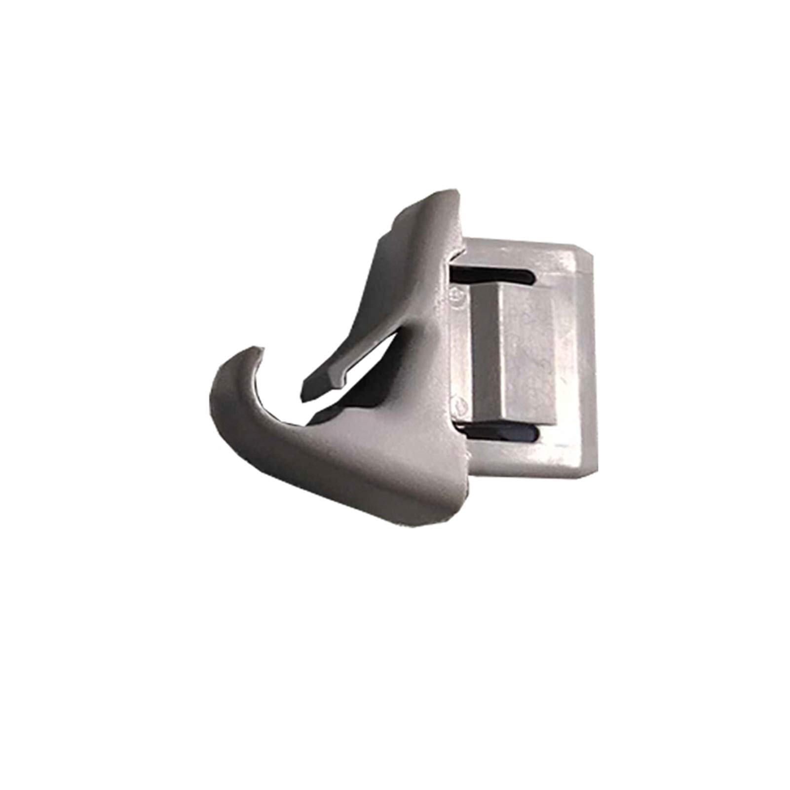 Pexorin Autoteile Sonnenblende Haken Clip Sonnenschirm Halterung Aufhänger, for Mitsubishi, for Outlander ASX Beige Grau Universal-Sonnenschutzclip fürs Auto(Grey) von Pexorin