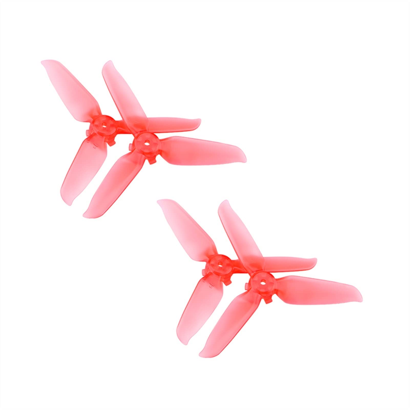 Pexorin Blade Fens Props Wing Schnellverschluss-Abdeckung Schutzset Carbon 4PCS Propellerschutz, for DJI FPV Combo Drone Propellerpropeller(Color Red) von Pexorin