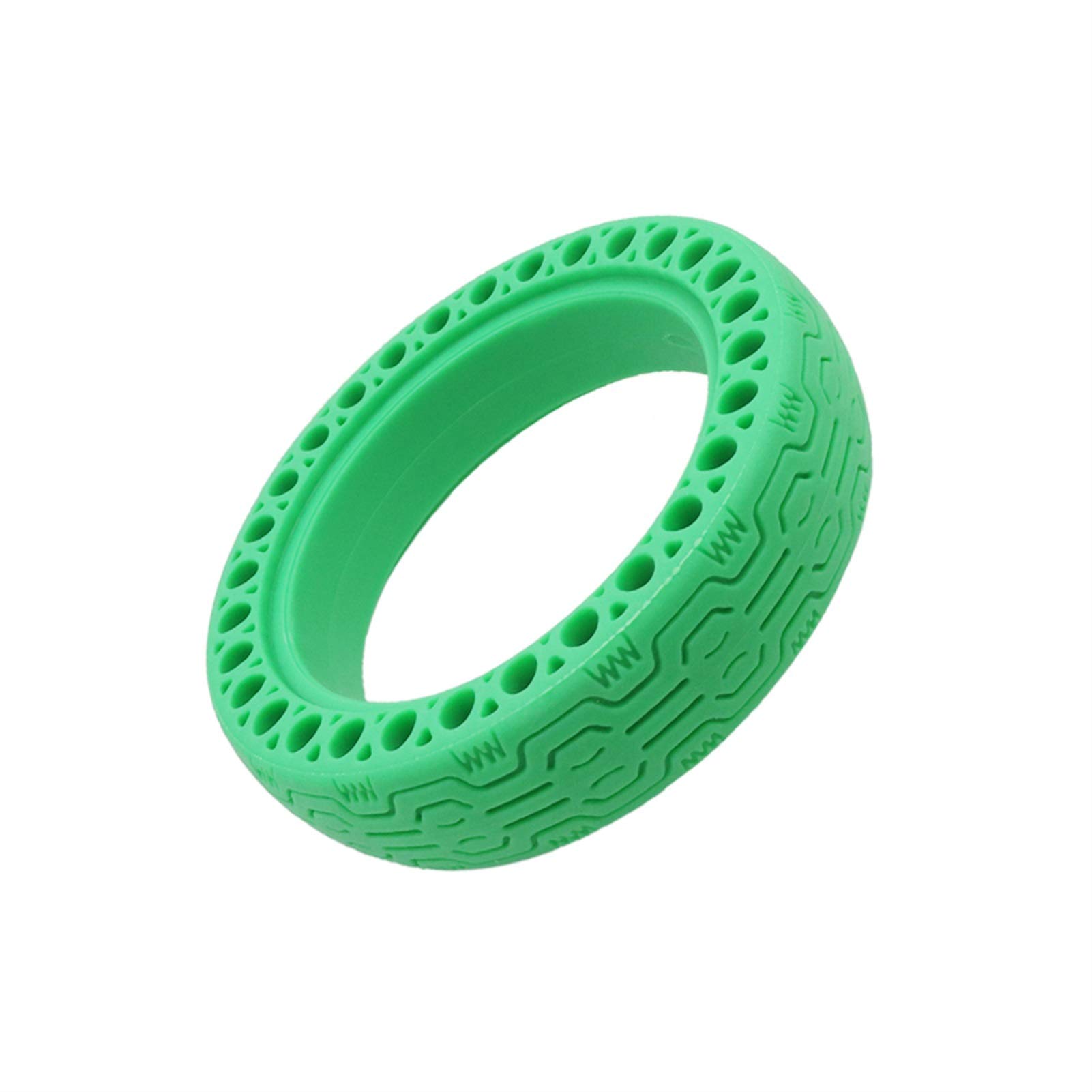 Pexorin Hohlreifen, for Xiaomi, Mijia M365 Elektroroller Anti-Rutsch-Luftreifen 8 1/2X2 Vorder-/Hinterradreifen 8,5 Zoll Ersatzreifen Roller-Ersatzreifen(1 pcs Green) von Pexorin