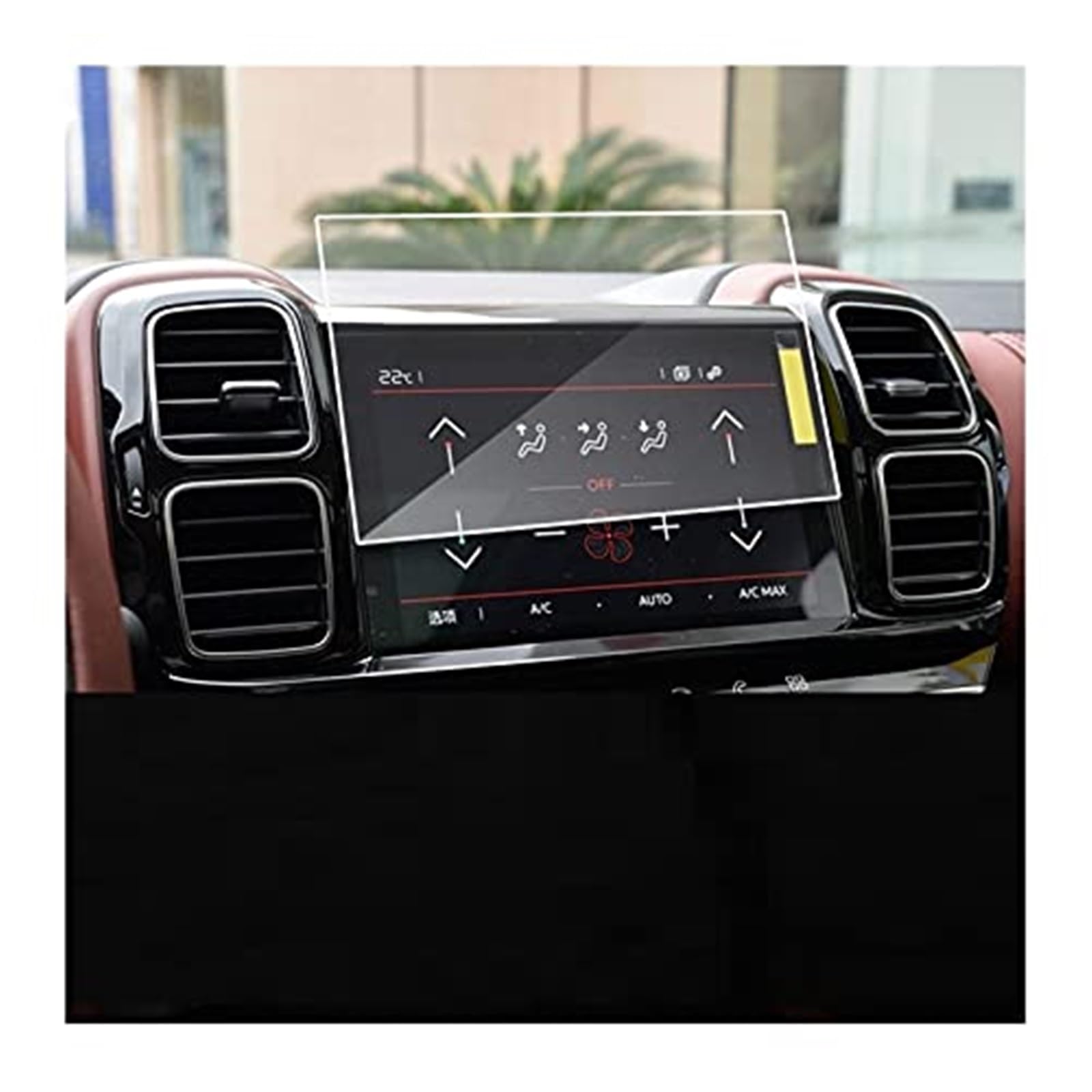 Pexorin Instrumenten-Displayschutzfolie, for Citroen, for C5 Aircross 2019 2020, Auto-LCD-Bildschirmaufkleber, Navigation, gehärtetes Glas, Displayschutzfolie, gehärtetes Glas Displayschutzfolie für d von Pexorin