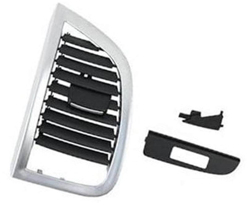 Pexorin Klimaanlage A/C Vent Outlet Grill Panel Abdeckung, for Q7 2006-2015 4L0820901 4L0820902 LHD RHD Front Dashboard Links Rechts Auto-Klimaanlagengitter(Black Front Left) von Pexorin