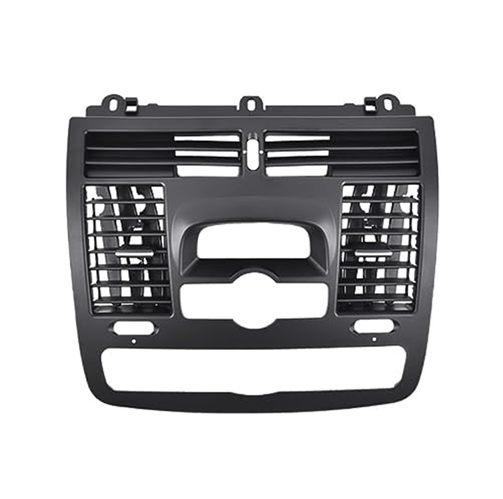 Pexorin LHD RHD Auto Links rechts Centarl AC Vent Grille Air Outlet Panel Cover, for Vito Viano W636 W639 2004–2015 Auto-Klimaanlagengitter(Black Central Model B) von Pexorin