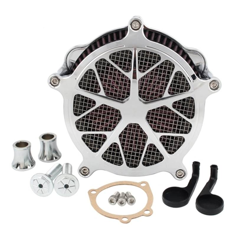 Pexorin Luftfilter Motorrad Venturi Intake Luftfilter Kit, for Harley, Sportster Iron 883 48 72 XL1200 XL883 1991-2019 Luftfilter Motorrad-Luftfilter(E) von Pexorin