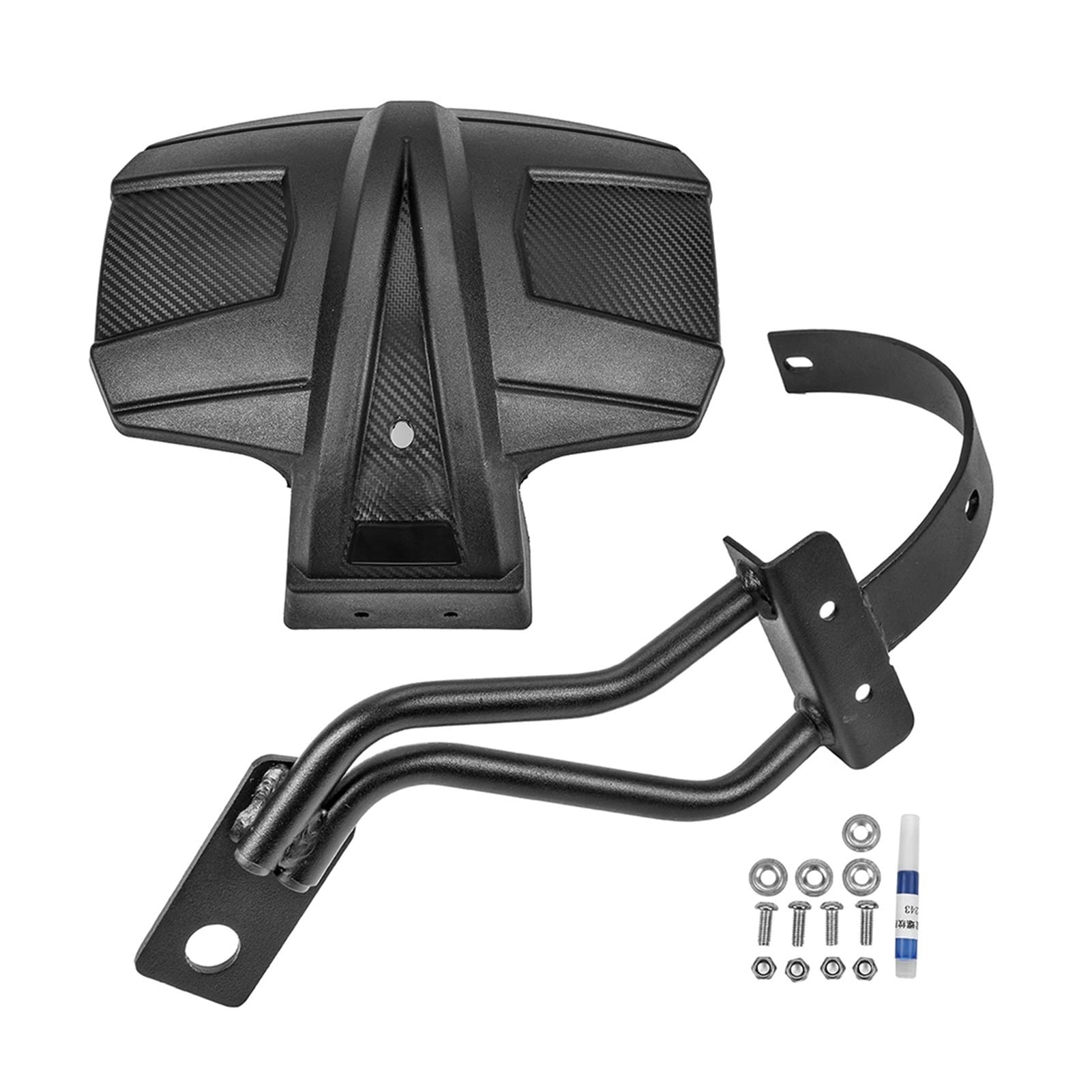 Pexorin Motorrad Hinten Reifen Rad Seite Montieren Kotflügel Hugger Flap Splash Schlamm Schutz CB500X 2018-2021 Motorrad-Radabdeckungs-Kotflügel von Pexorin