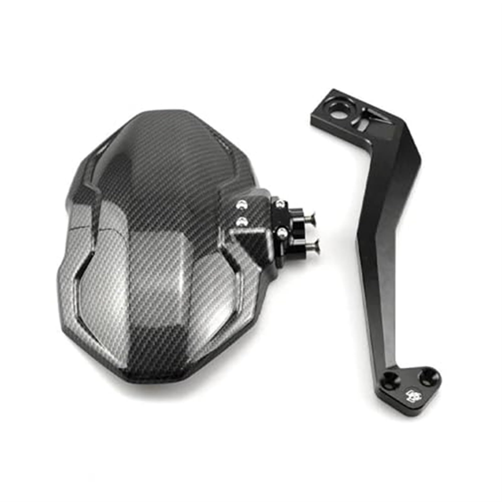 Pexorin Motorrad Kotflügel for RS 2020-2022 Motorrad Hinten Kotflügel Rad Spritzschutz Kotflügel Vorne Kotflügel Motorrad-Kotflügelschutz(Carbon fiber2) von Pexorin