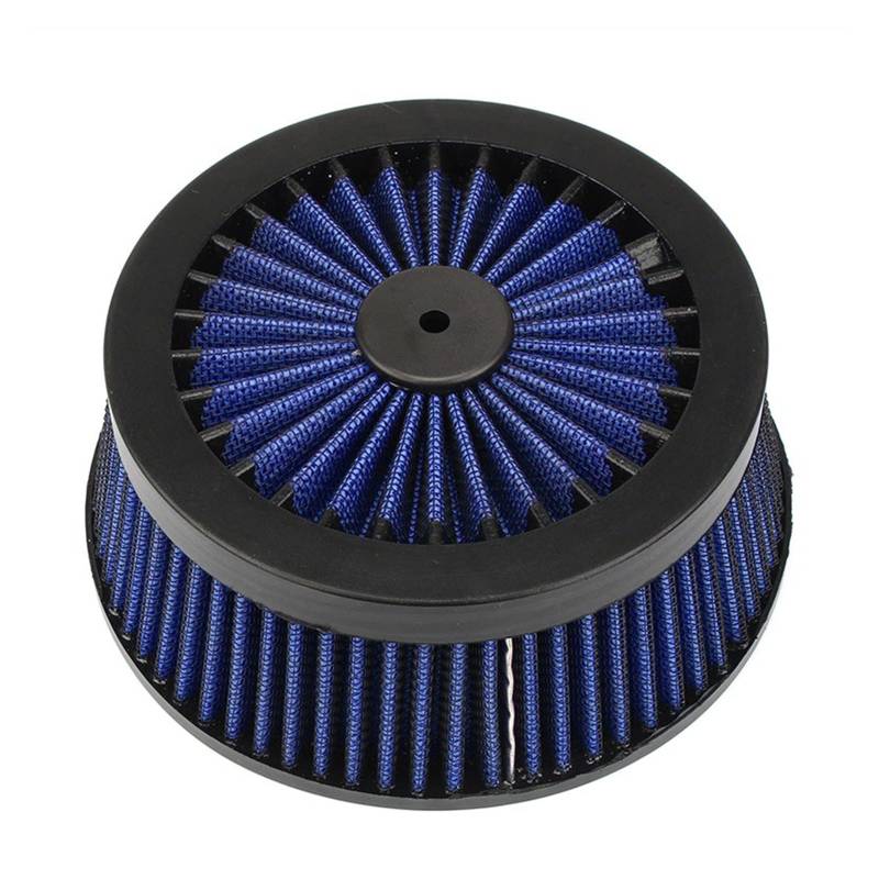 Pexorin Motorrad Luftfilter Ansaugfilter Ersatzelement, for Harley, Touring FLSTN Dyna FXR 1993-2017 FLST FXDLS Filtro Aire Moto Motorrad-Luftfilter(Blue) von Pexorin