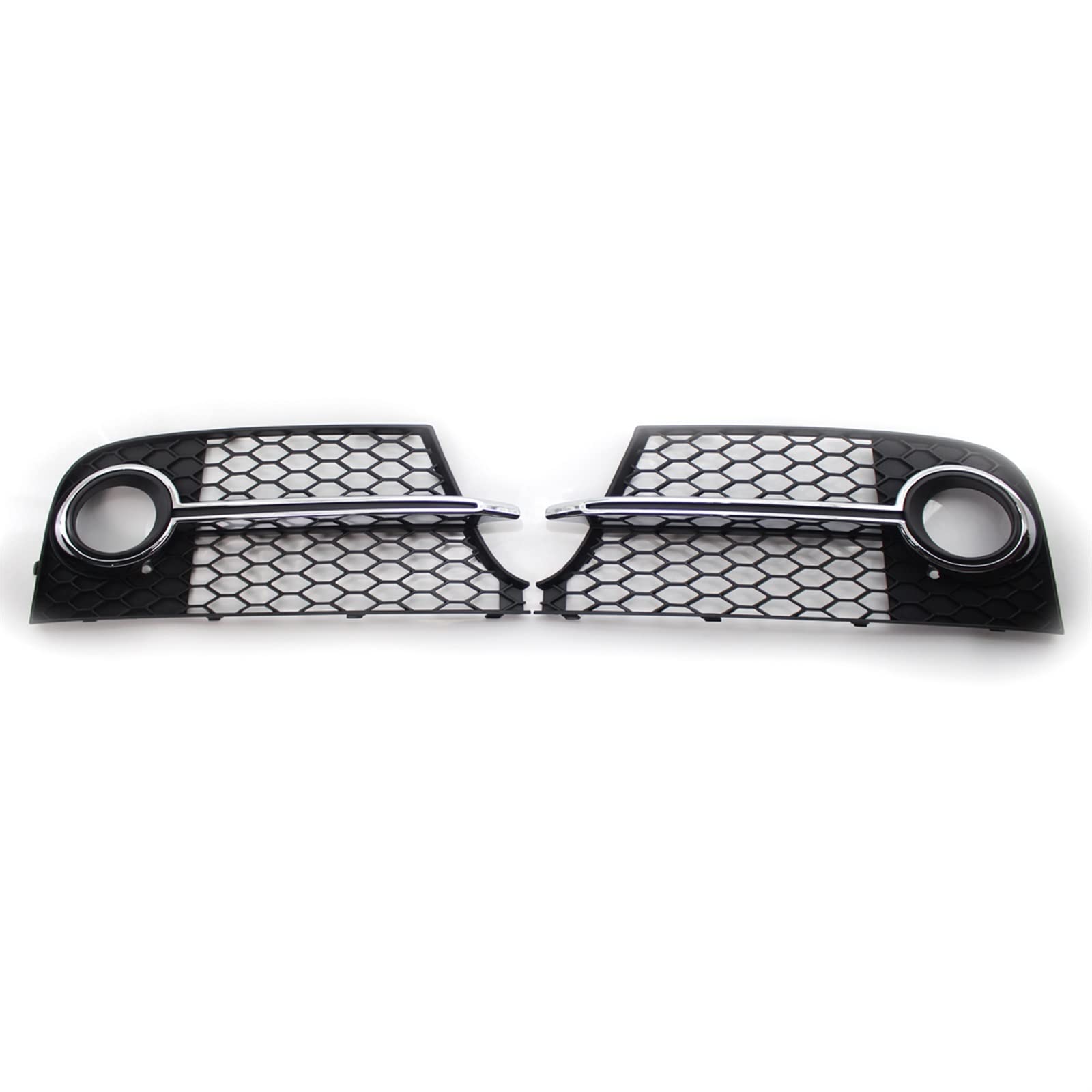 Pexorin Paar Auto Nebelscheinwerfer Grills Lampenabdeckung Honeycomb Hex Grille, for Audi, TT MK2, for, for TTS 2011-2014 8J0807681KT94 8J0807682KT94 Austausch der Nebelscheinwerfergitterabdeckung(Bl von Pexorin