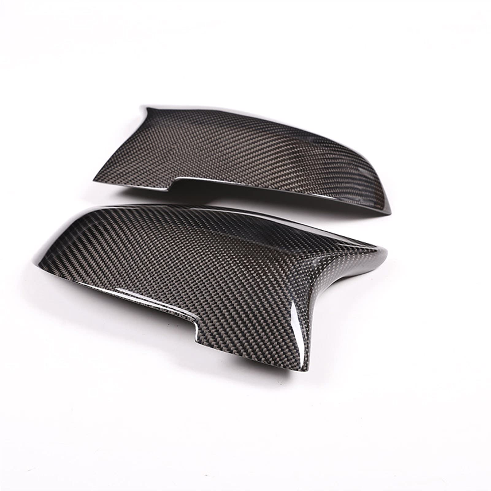 Pexorin Real Carbon Fiber Side Rearview Mirror Cap Cover Trim, for, 3 4 Series F20 F22 F30 F31 GT F34 F32 F33 X1 E84 Ersatzteile Abdeckung für Autotür-Außenspiegel(Carbon Fiber) von Pexorin