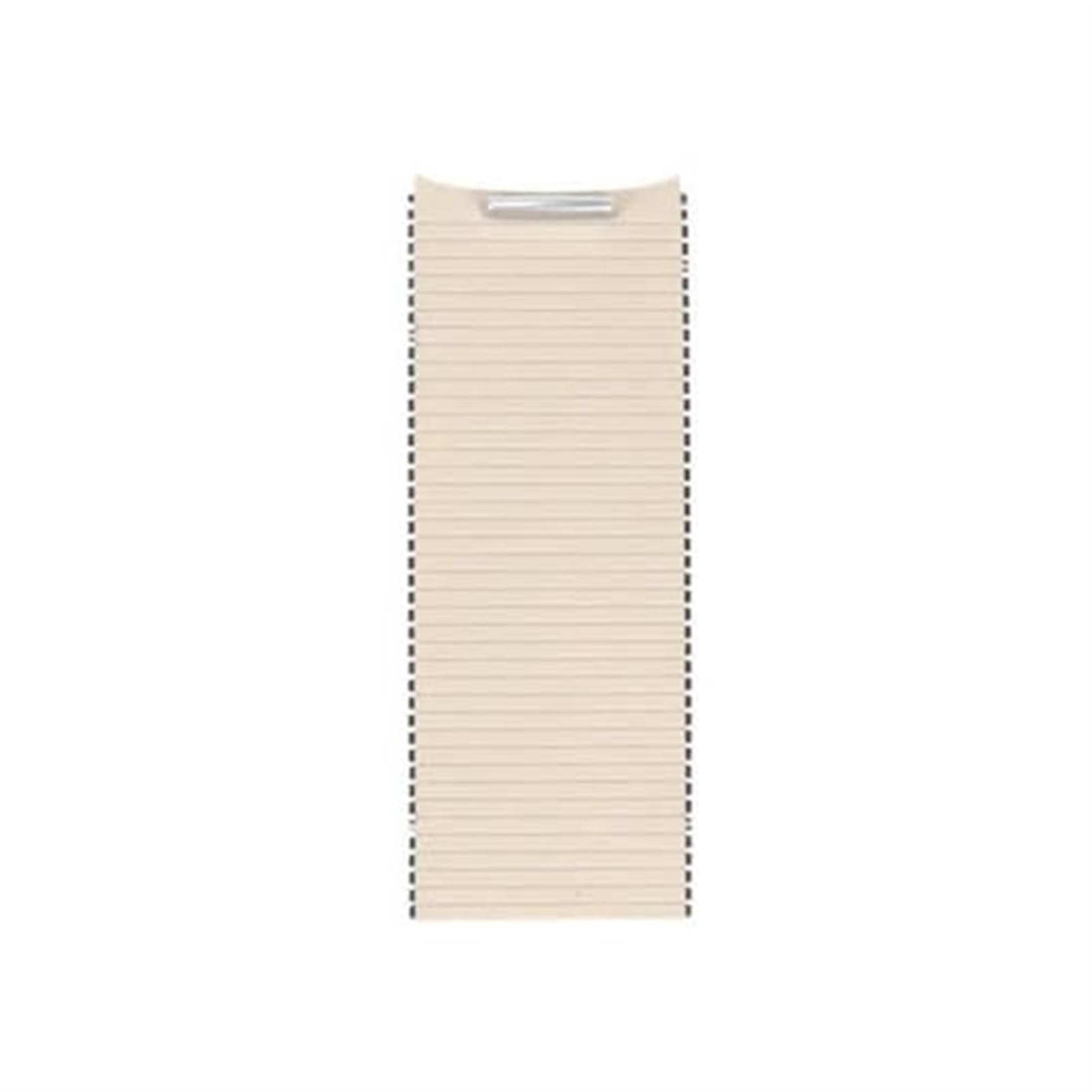 Pexorin Rollo for die Mittelkonsole, for Golf 6 2009-2014, Schiebevorhang-Rollladenabdeckung for die Mittelkonsole Konsolenrollo(BEIGE) von Pexorin