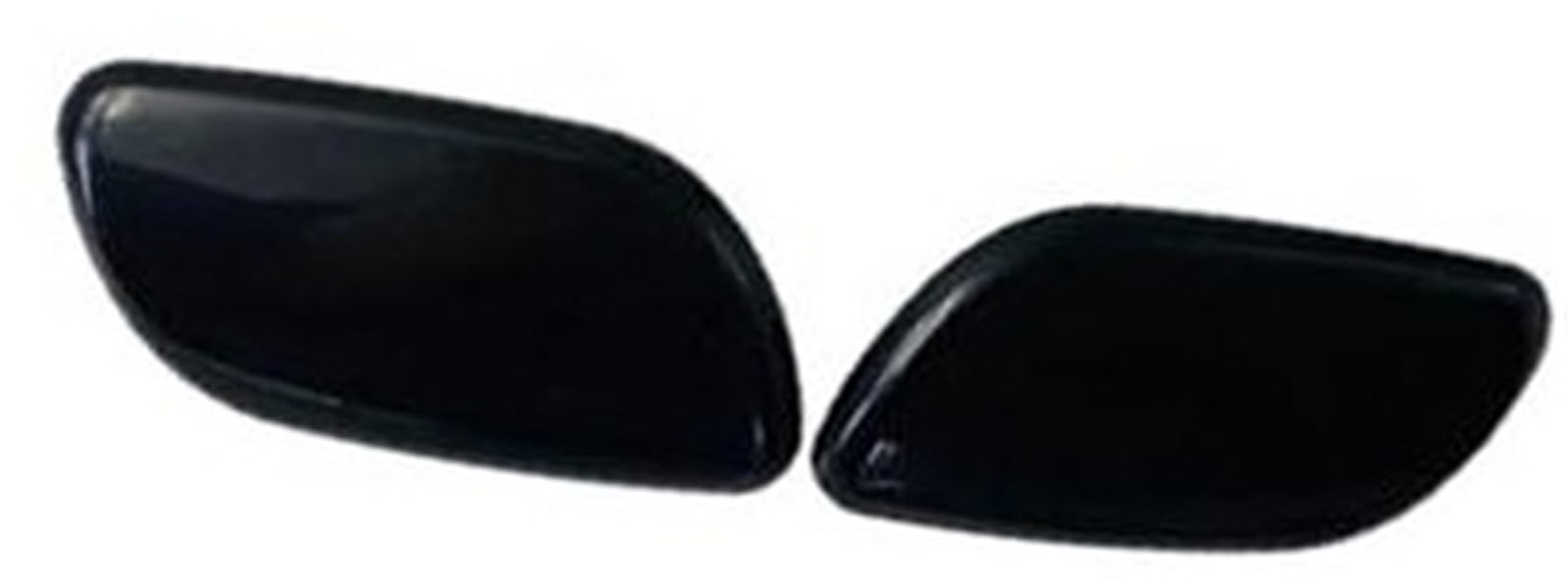 Pexorin Scheinwerferabdeckkappe, for SAAB, 9-3 93 2003-2011 12786013 12786014 Abdeckung der Fahrzeugscheinwerferdüse(Black 1 Pair L and R Cap) von Pexorin