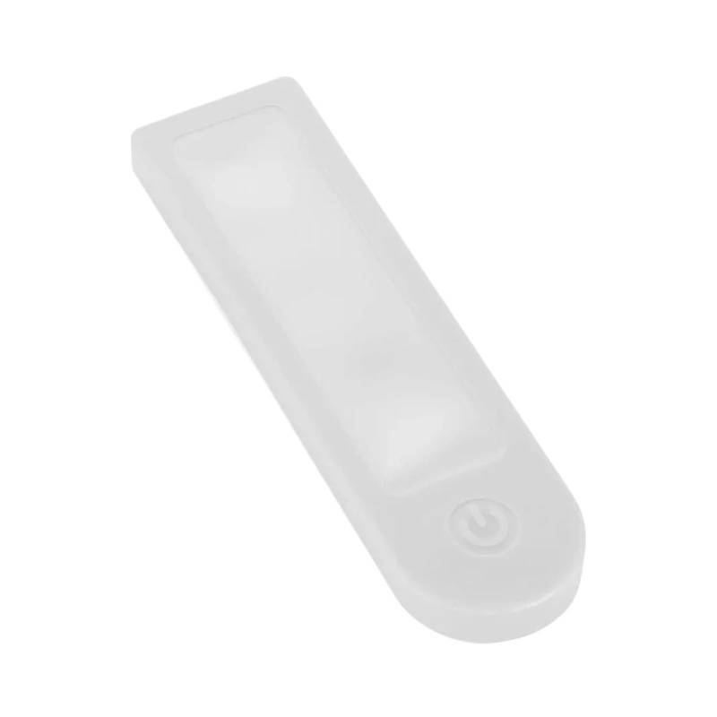 Pexorin Silikon-Display-Schutzhülle, wasserdichte Armaturenbrett-Silikonhülle, for Xiaomi, for M365 1S Pro Pro 2 Elektroroller-Zubehör E-Scooter Zähleranzeige(White) von Pexorin