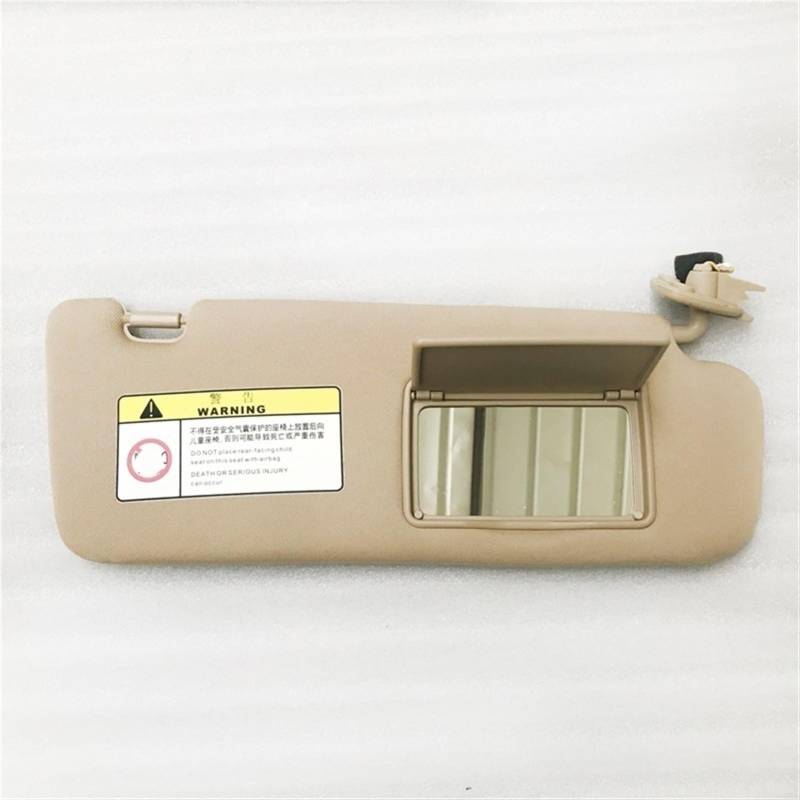 Pexorin Sonnenblende-Sonnenschutz-Baugruppe, for Hyundai 2005 2006 2007 2008 2009, for Sonata NF NFC, for Beige 852010R300V2 852020R300V2 Ersatzzubehör für Sonnenblende(RH) von Pexorin