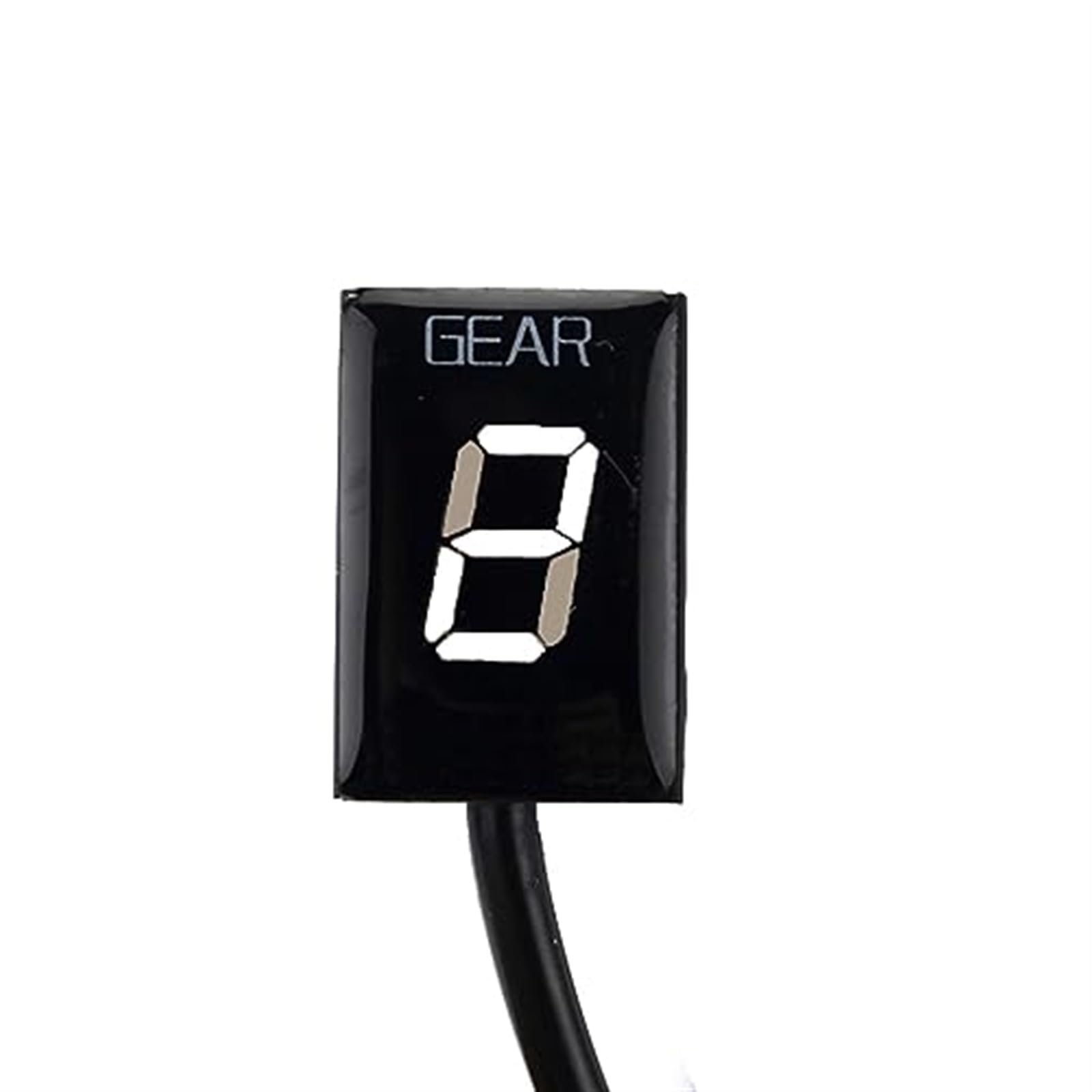 Pexorin Spezielles Motorradzubehör, 1–6 Ganganzeige, Plug-and-Play-Geschwindigkeitsanzeige, for Z800 2013 2014 2015 2016 2017 Gangwechselanzeige(Black White) von Pexorin