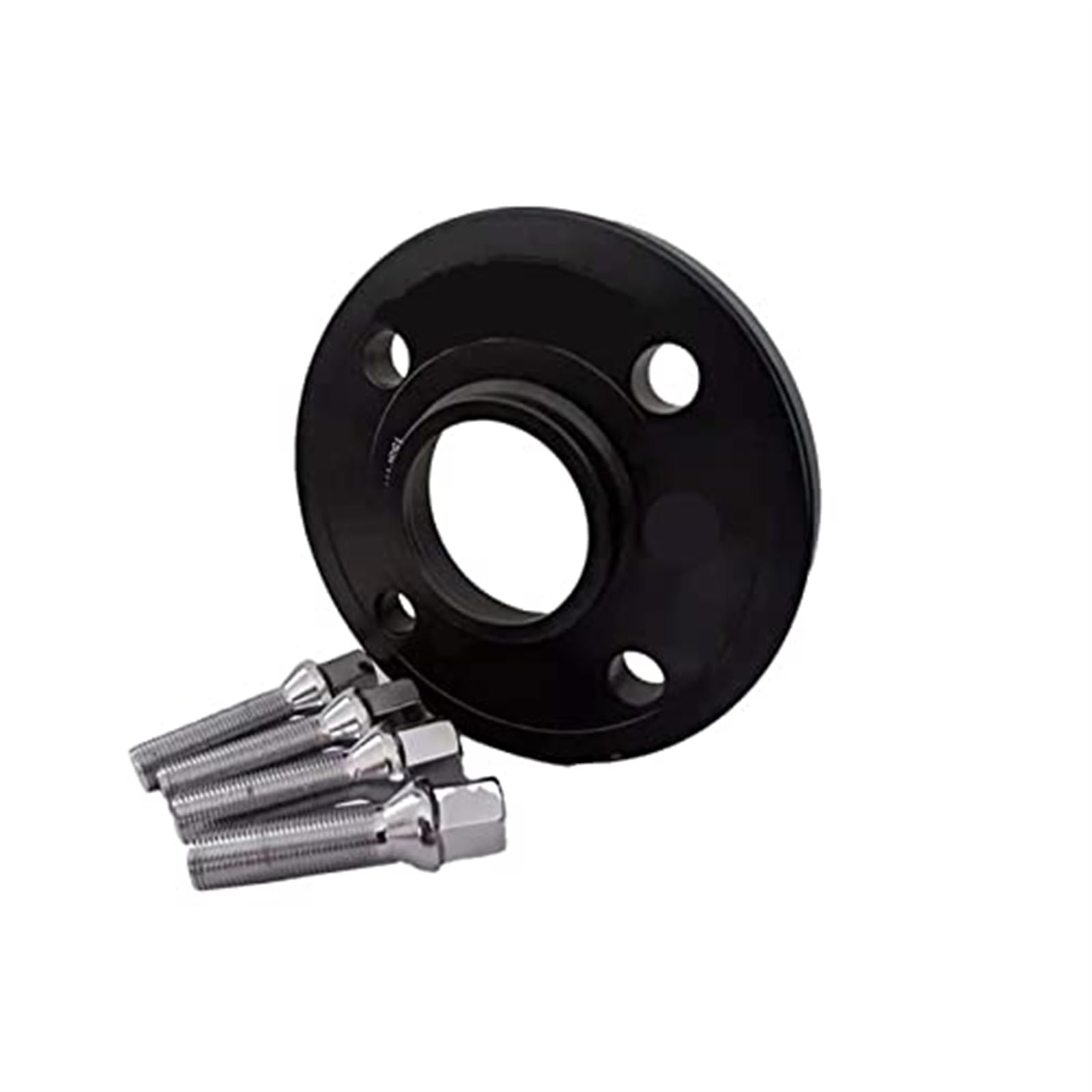 Pexorin Spurverbreiterungen-Satz 4x100 CB:56.1 Radadapter, for Mini Cooper, Coupe Cabrio Clubman One Roadster Separadores Verstellbare Spurverbreiterungen(Black 1PCS 15MM M12X1.5) von Pexorin