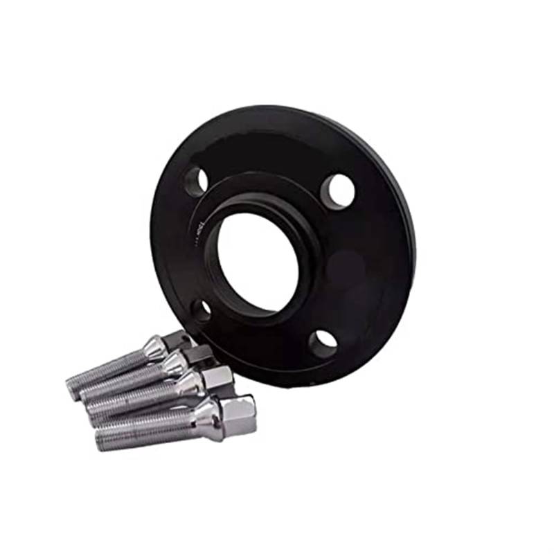 Pexorin Spurverbreiterungen-Satz 4x100 CB:56.1 Radadapter, for Mini Cooper, Coupe Cabrio Clubman One Roadster Separadores Verstellbare Spurverbreiterungen(Black 1PCS 25MM M14X1.25) von Pexorin