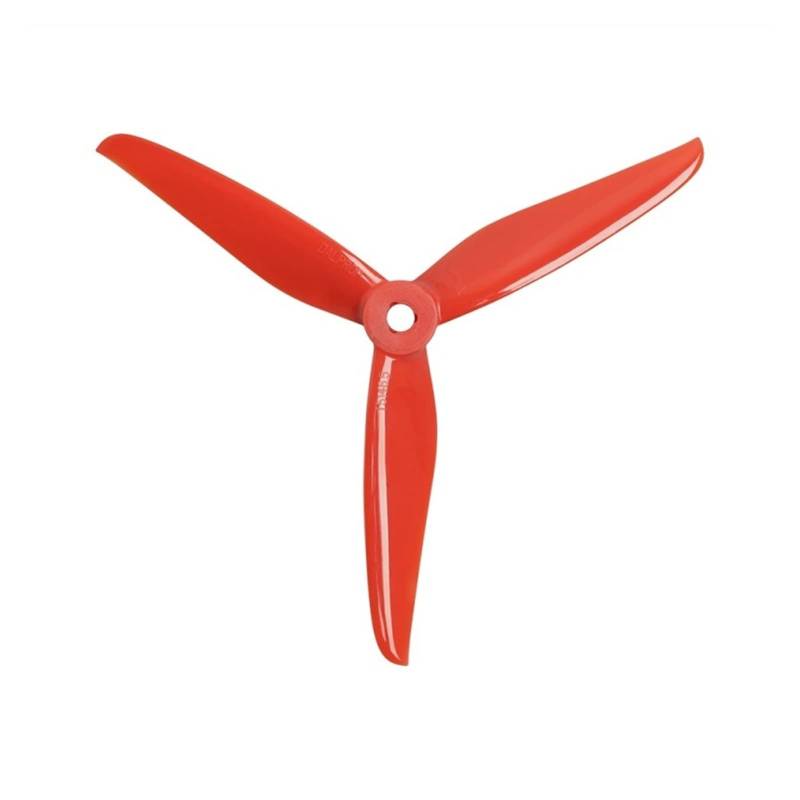 Pexorin T5146.5 5,1X4,65X3 3-Blatt Pure PC Racing Propeller, for RC FPV Racing Freestyle 5 Zoll Drohnen Propellerpropeller(4Pairs Red) von Pexorin