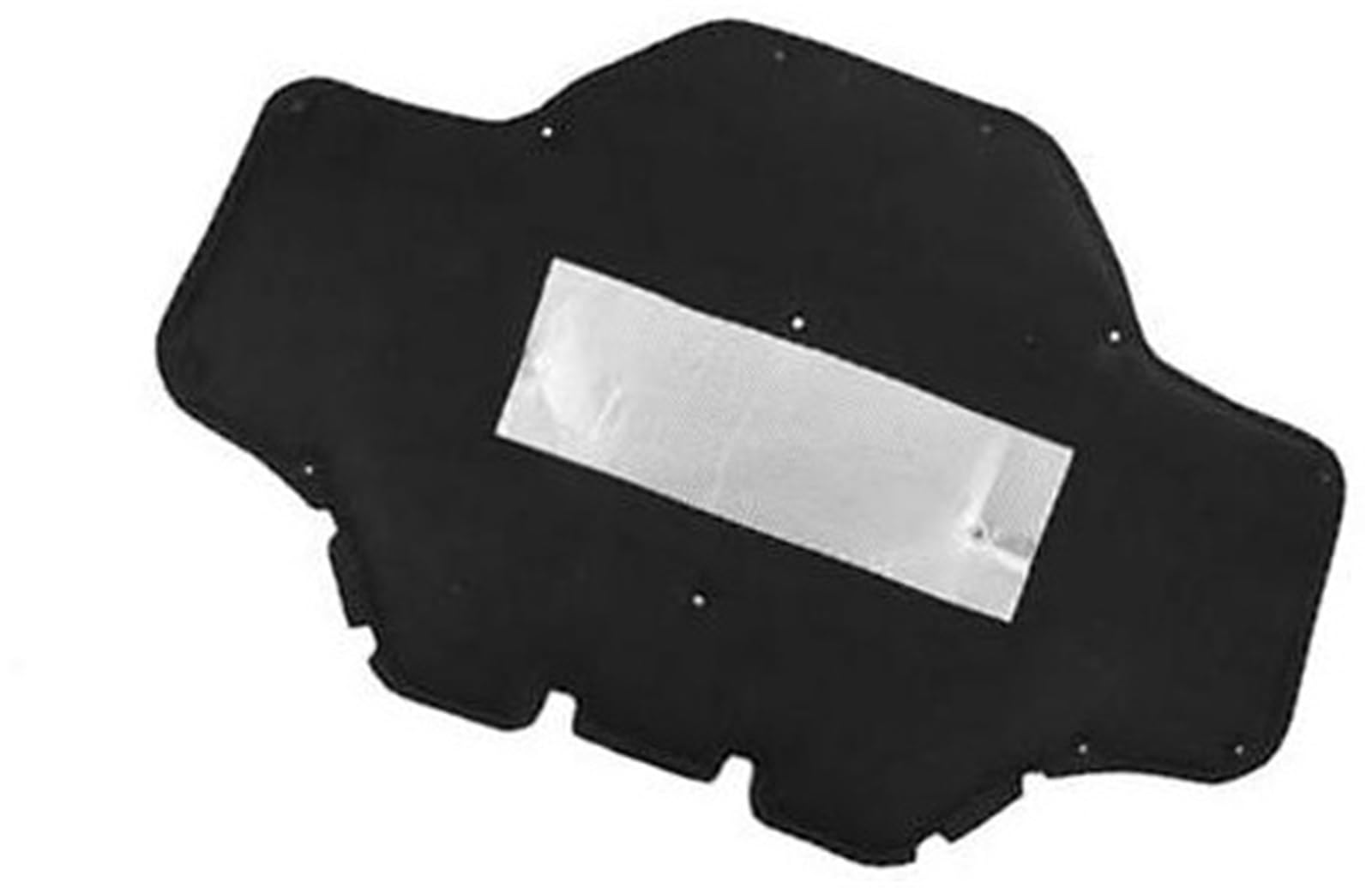 Pexorin for, X3 G01 X4 G02 2018-2020 Auto Fronthaube Schalldämmung Pad Motor Schallschutz Wärmedämmung Pad Matte Auto-Frontmotorhaube(Black and Silver) von Pexorin