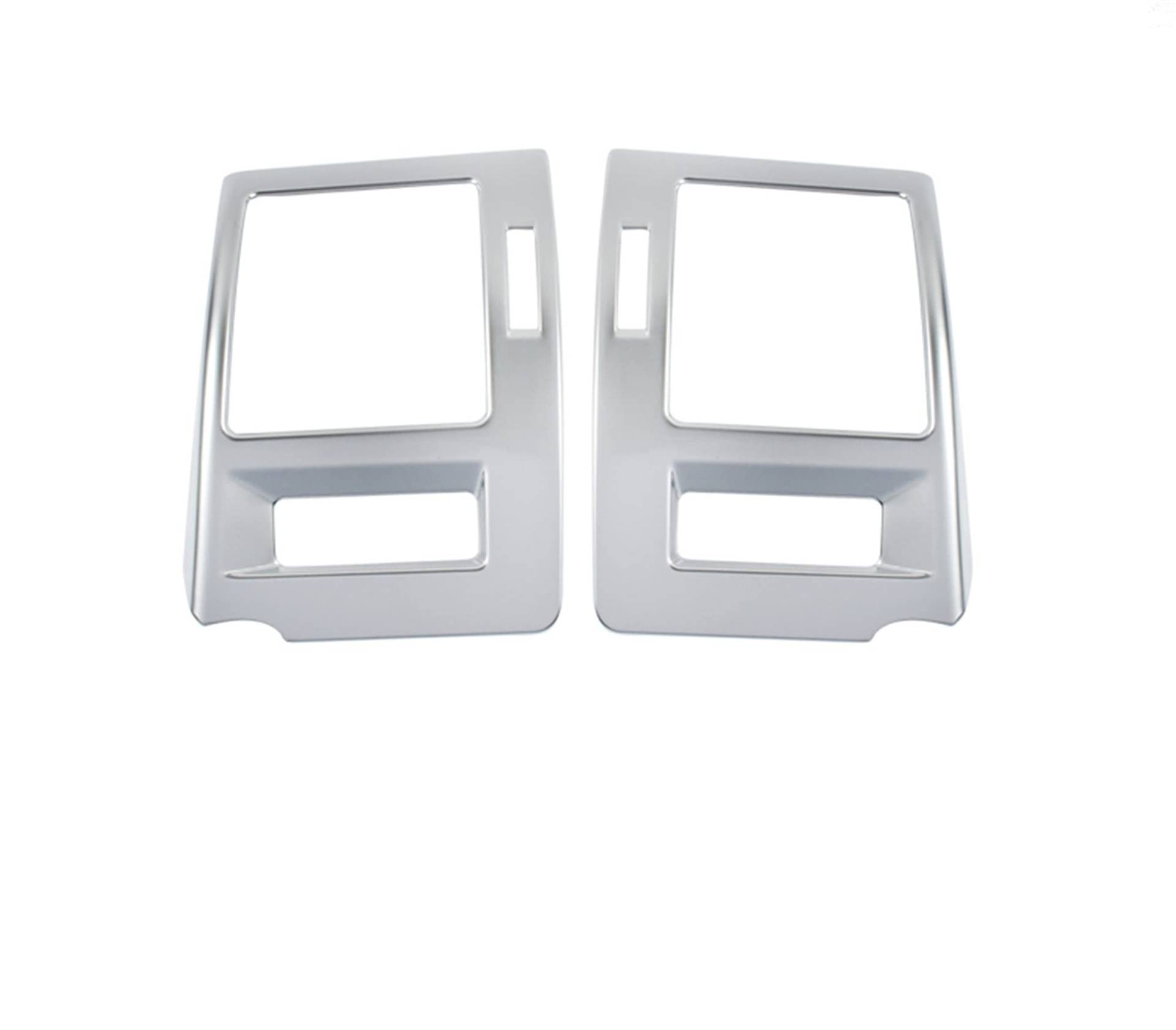 Pexorin for Toyota, for Land Cruiser, Prado FJ150 2010-2020 Chrom-Armaturenbrett-Entlüftungsblende, Auslassblende, Zierleiste Lüftungsabdeckung für Fahrzeug-Klimaanlage von Pexorin