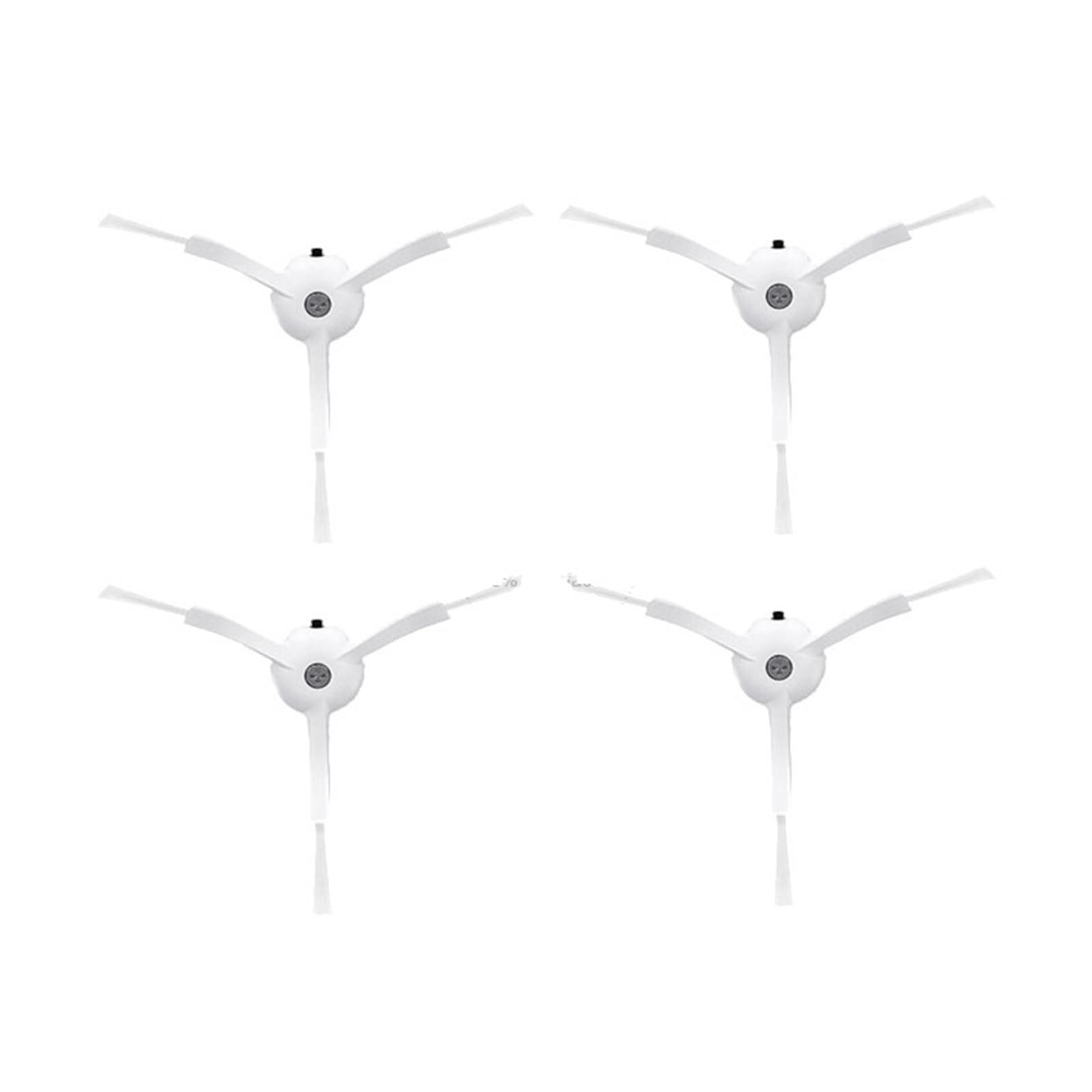 Pexorin for Xiaomi, Mi Roboter Vakuum Mopp 2 Pro MJST1S Zubehör Ersatzteile Staubsauger Ersatz Pinsel Filter Lumpen Verbrauchs Roboterstaubsauger-Set(4 PCs W Brush) von Pexorin