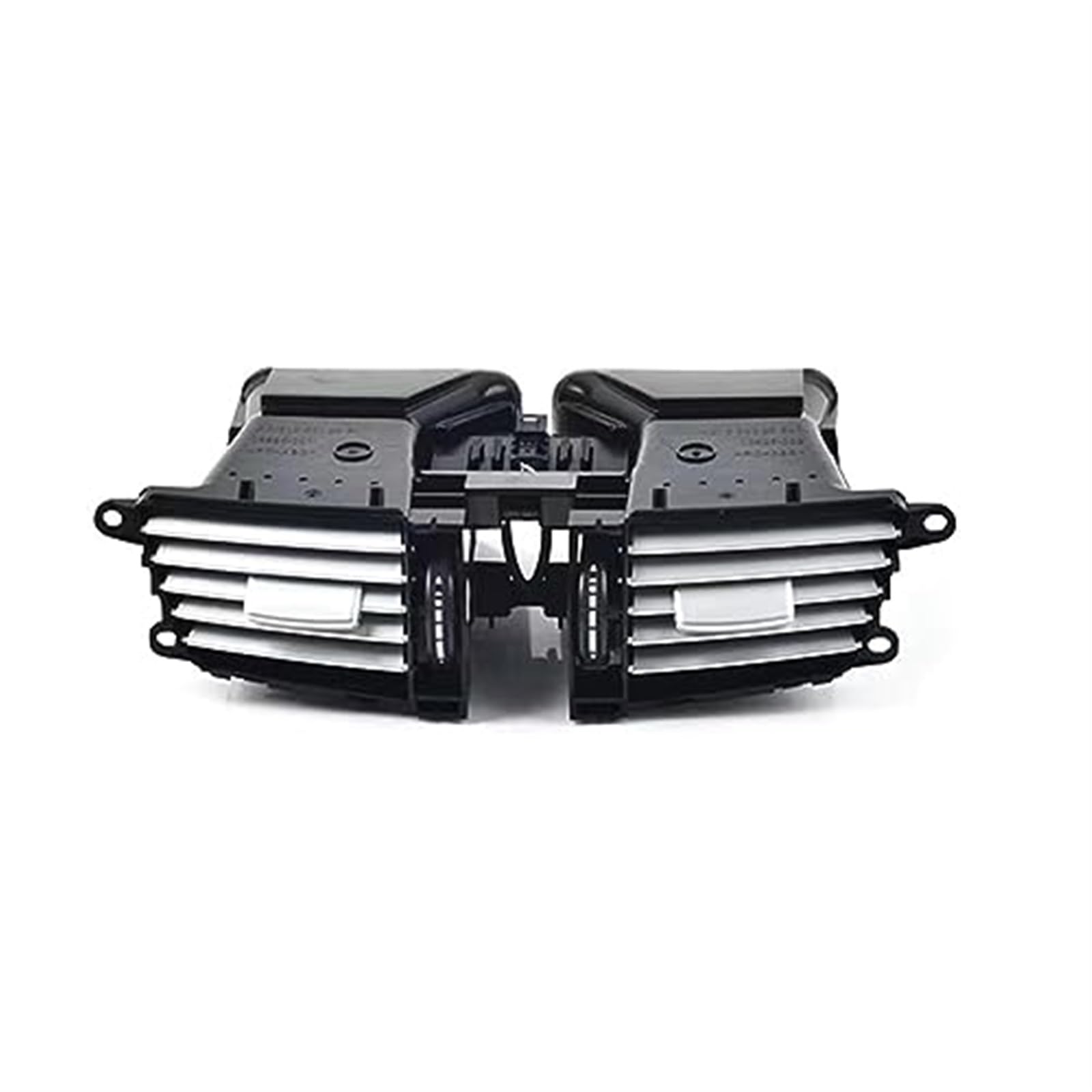 Verstellbare Lüftungsschlitze für Autos, Pexorin AC Vent Air Vent Auto Front Armaturenbrett Links Rechts Mitte Baugruppe, for, E Klasse W212 E200 E250 E260 E300 2009-2012(BLACK Central) von Pexorin